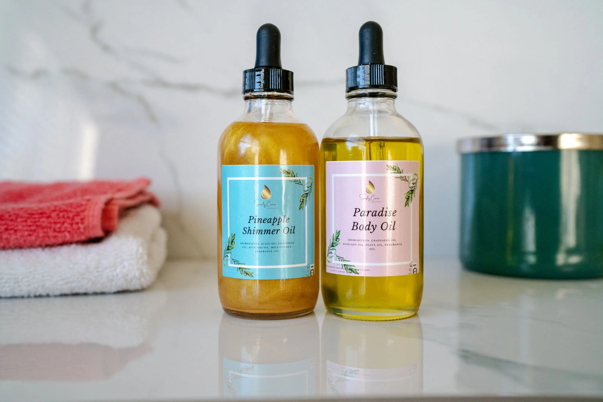 Body Oils & Shimmers