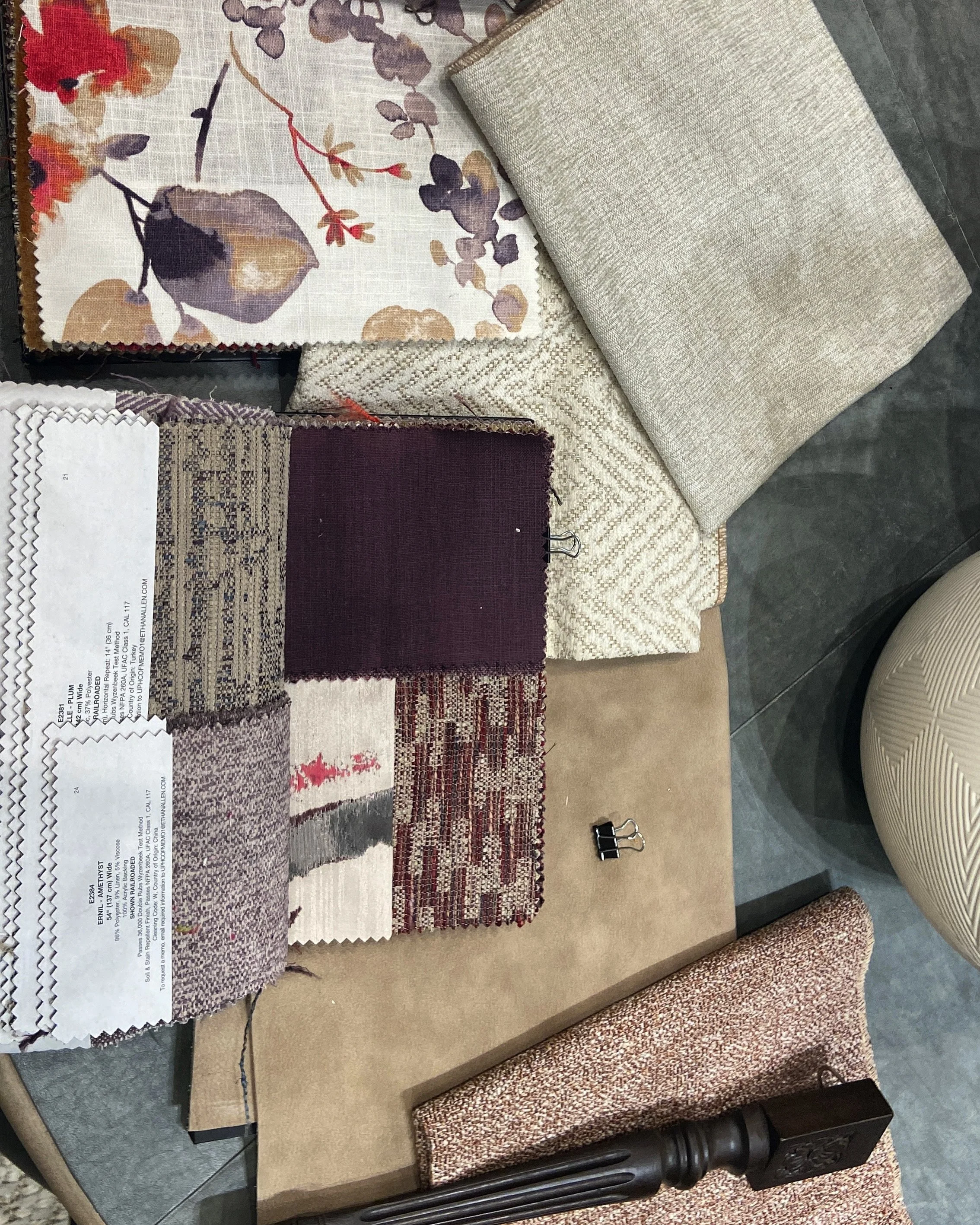 Design Scheme for a living room refresh.