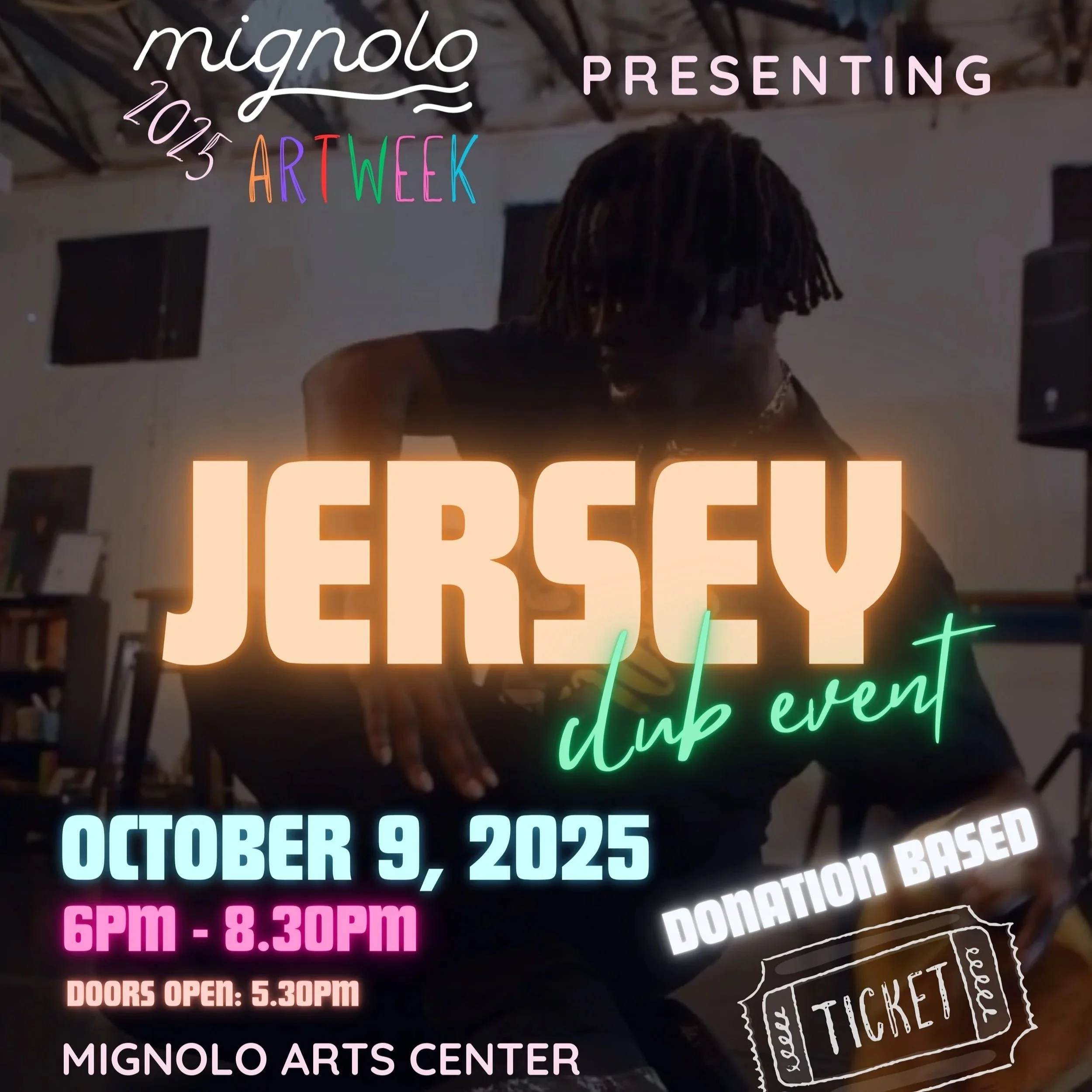 mignolo ARTWEEK: Jersey Club Event