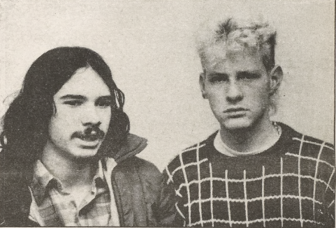 Ken Hechtman and Jeff Bankoff as Columbia University freshmen in 1987