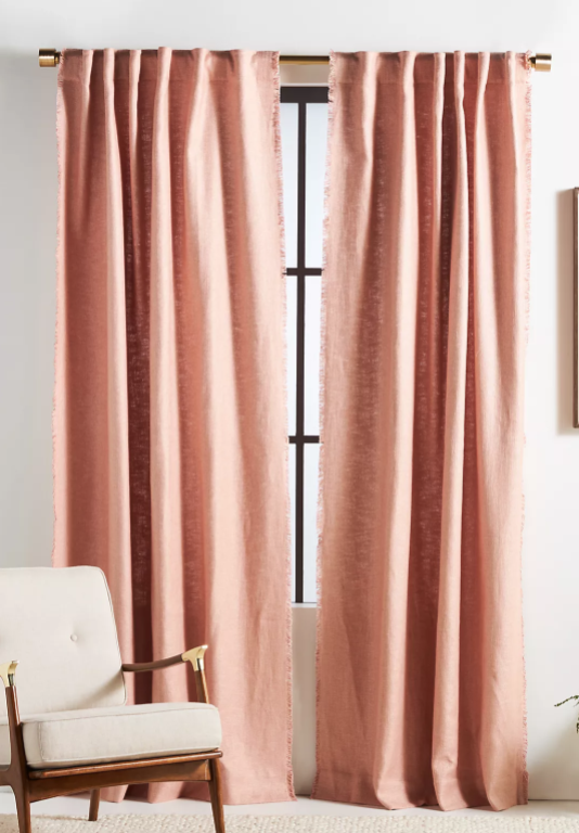 Blush Curtains 