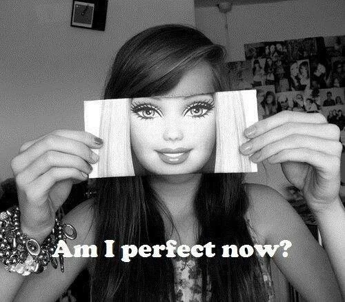 Great news. She’s not perfect!