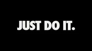 Just do it.