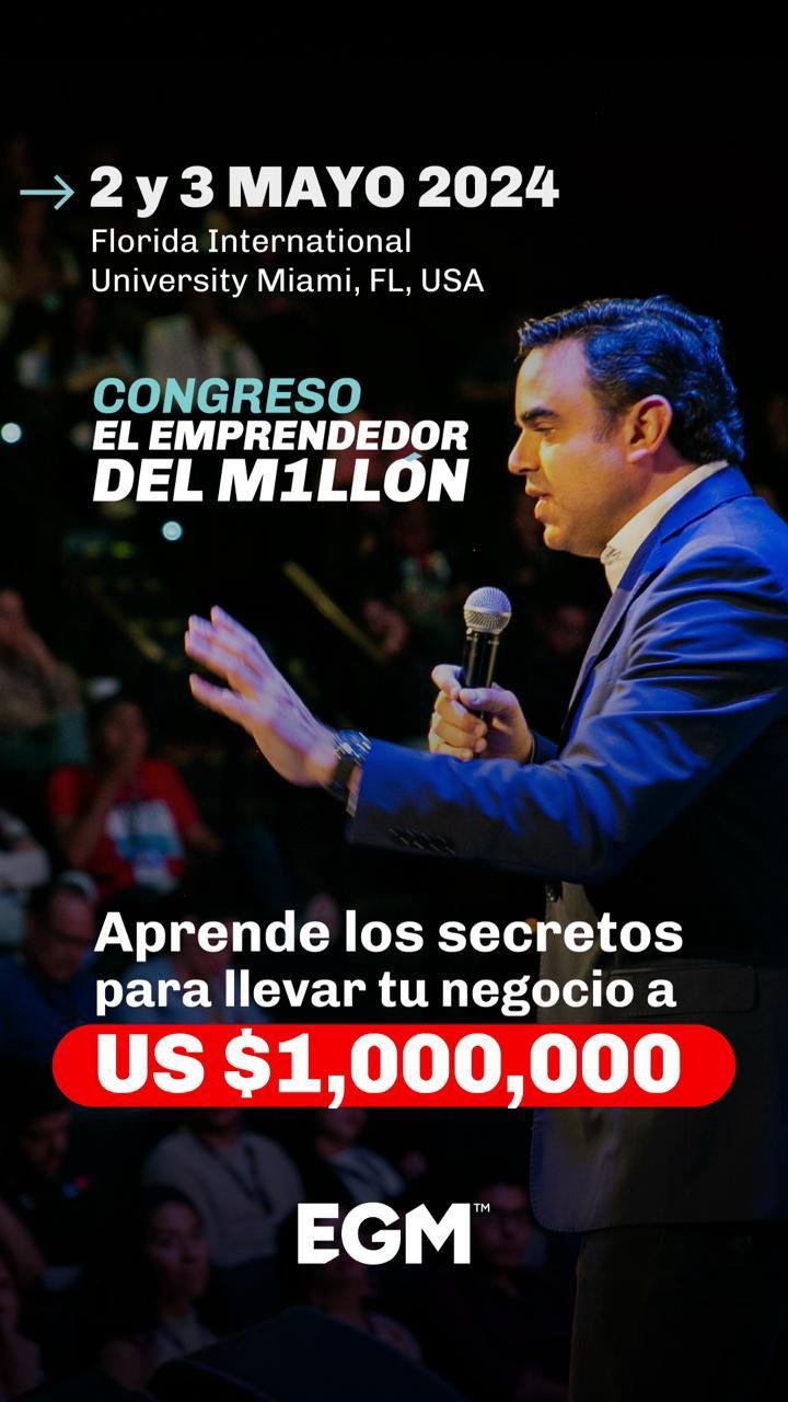 CONGRESO EL EMPRENDEDOR DEL M1LLÓN