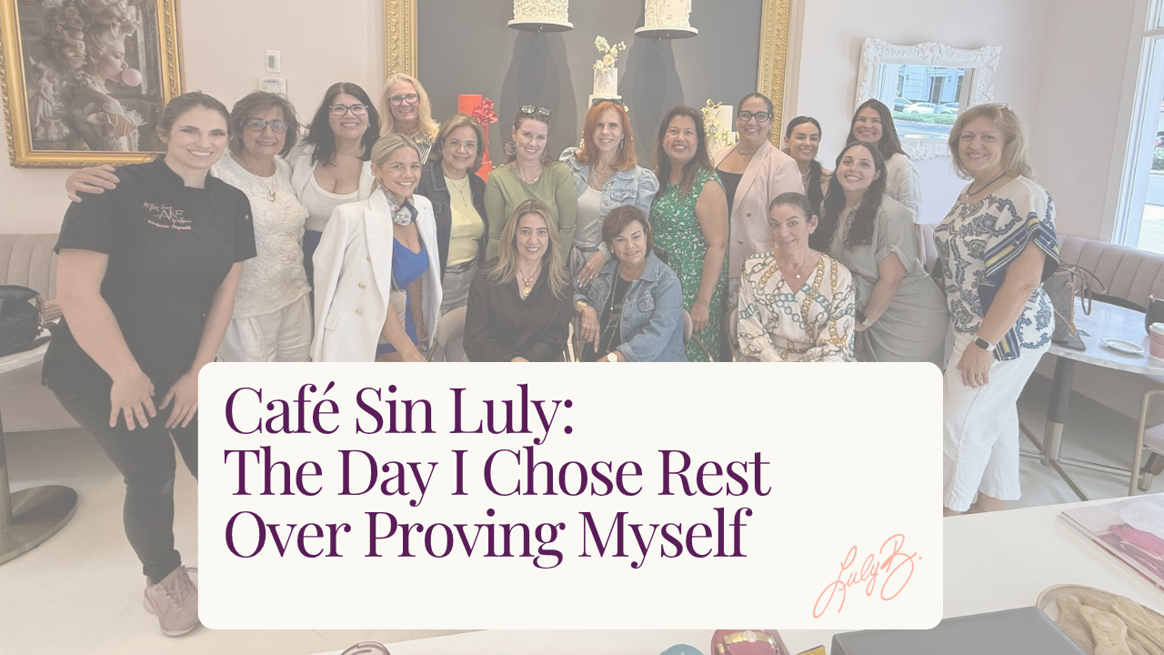 Café Sin Luly: The Day I Chose Rest Over Proving Myself
