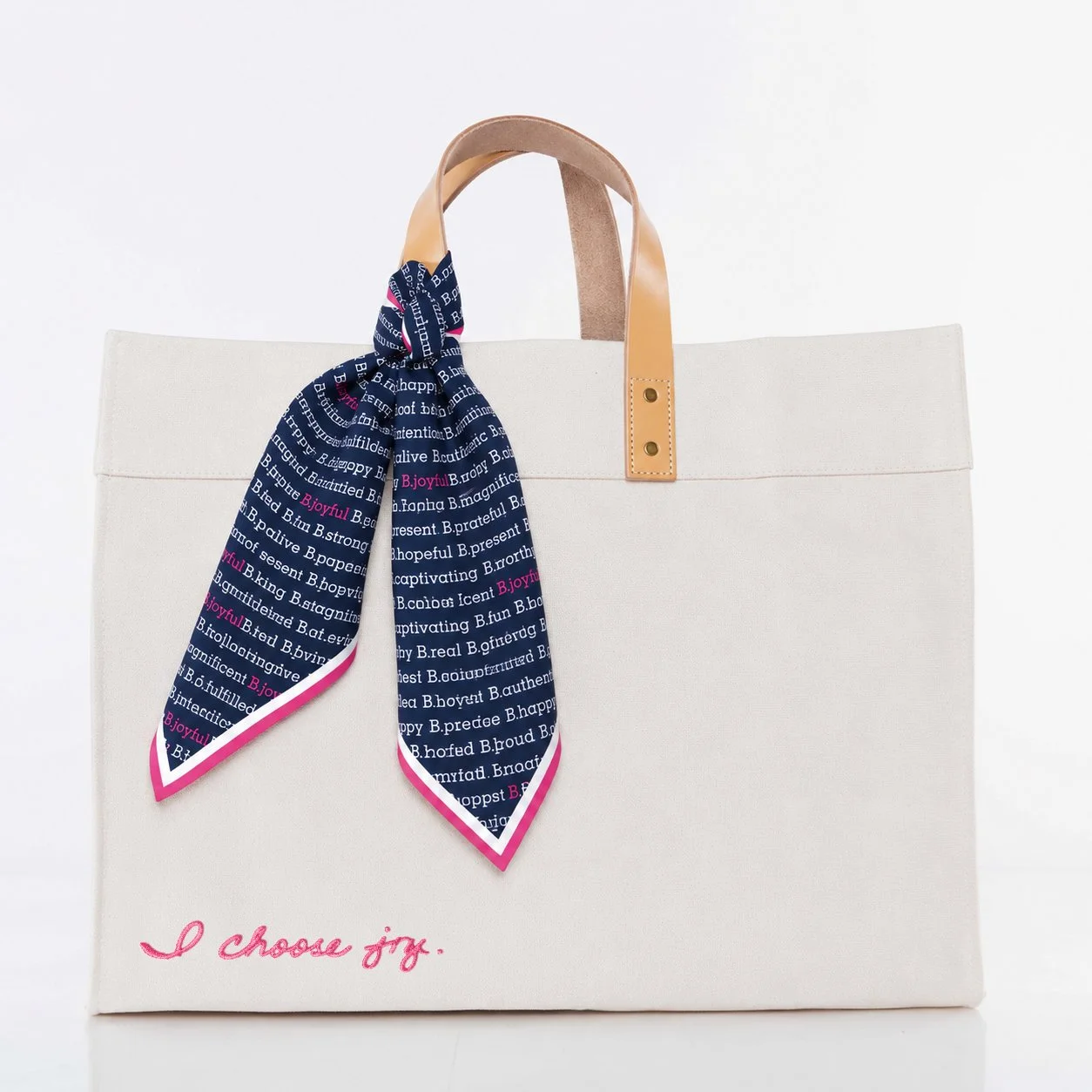 B joyful tote with navy scarf.jpg