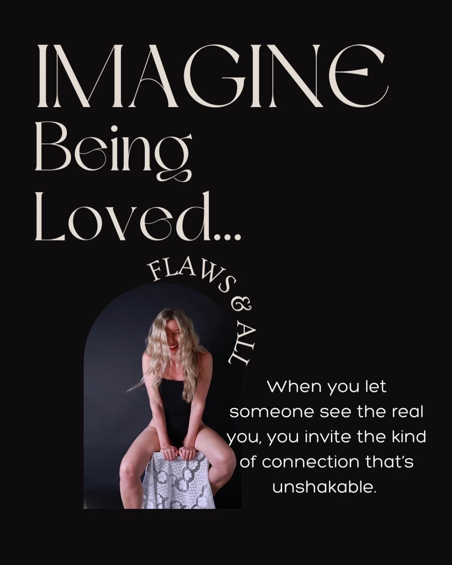 If you want to be fully seen and accepted in your life it starts with YOU showing up authentically. 

That means bringing all parts of yourself to the table&mdash;including your quirks, fears, dreams, but also those shadow parts that you may often ma