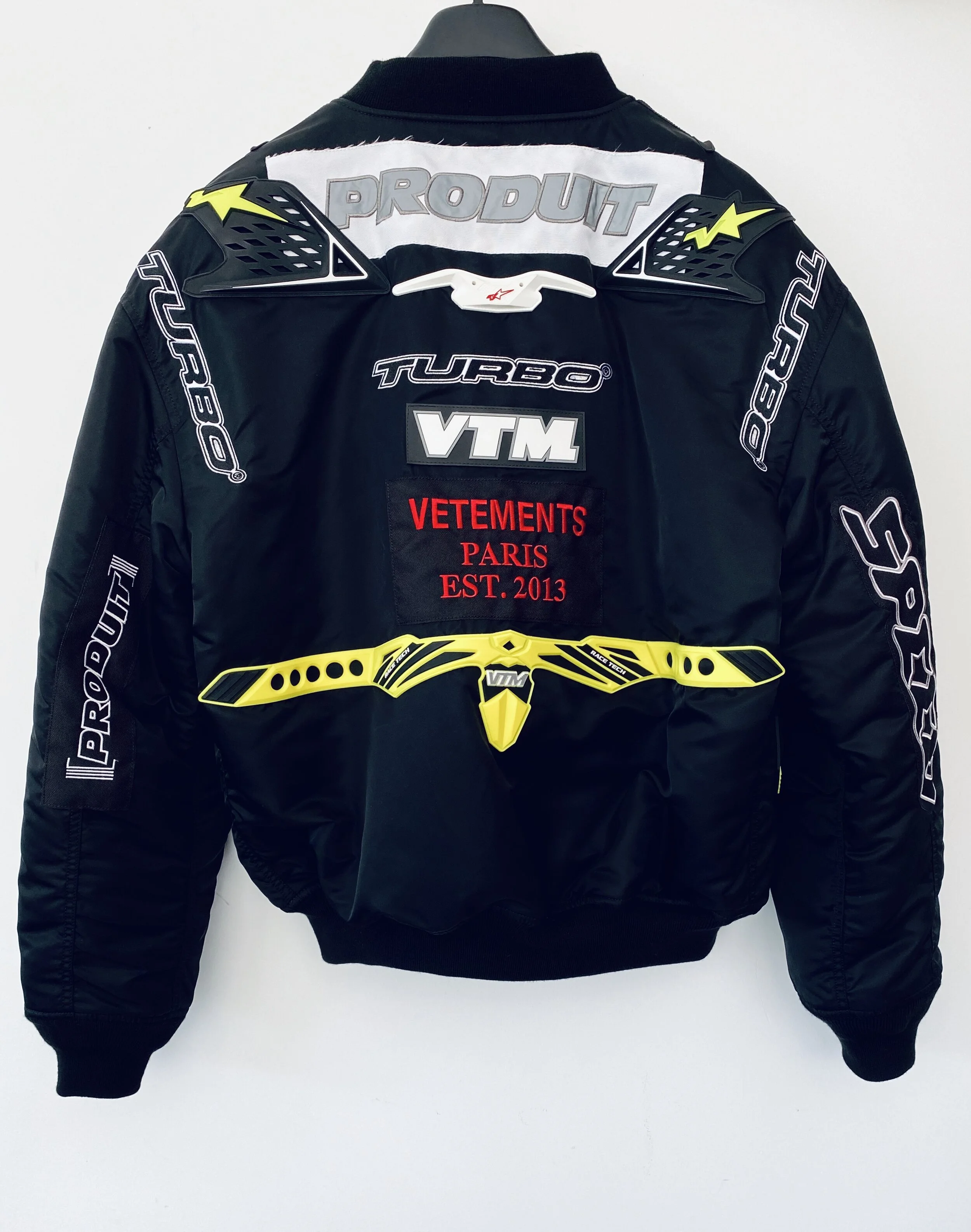 vetements moto bomber