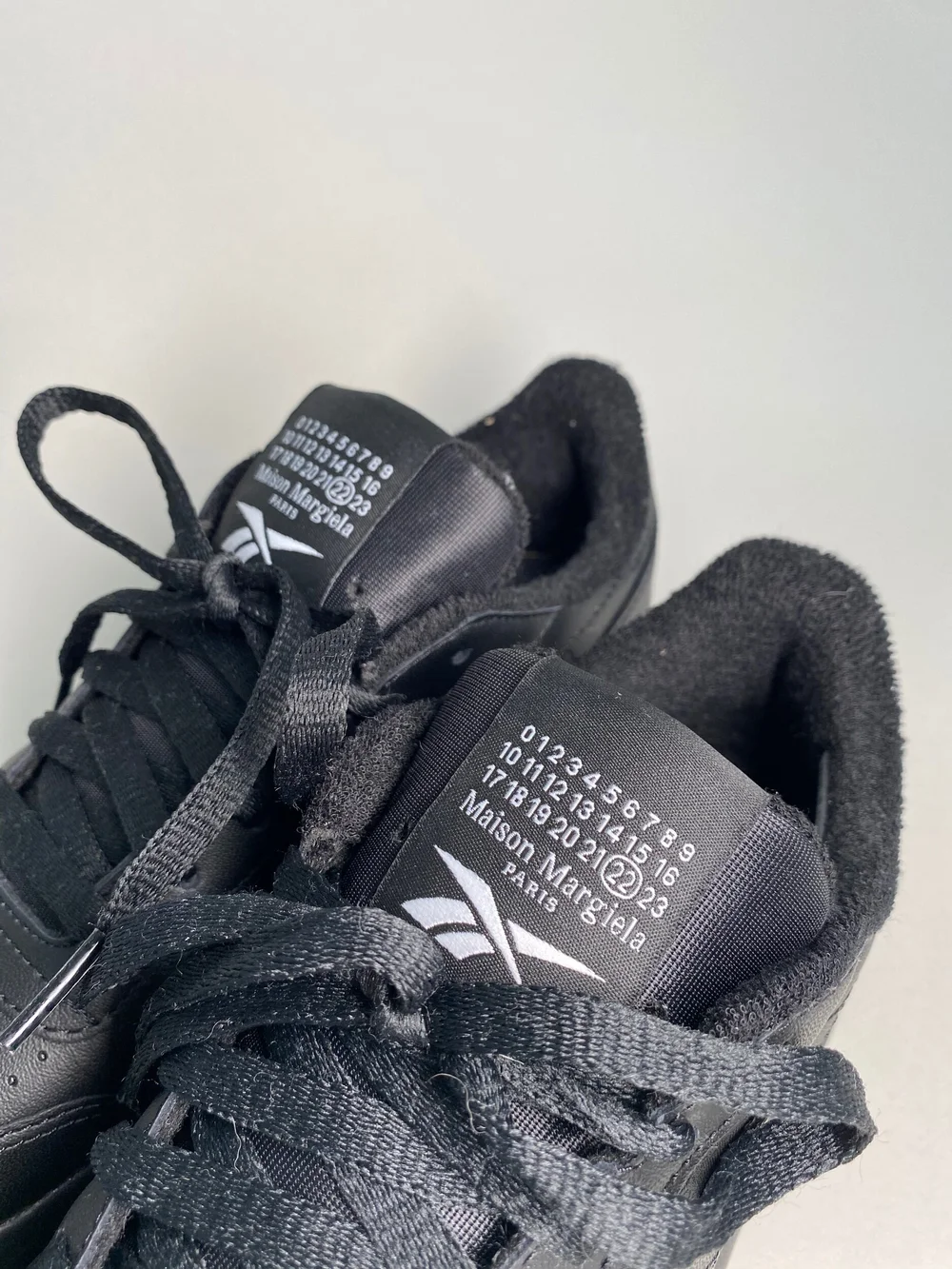 Maison Margiela x Reebok Tabi Sneakers In Black — CONSUMED