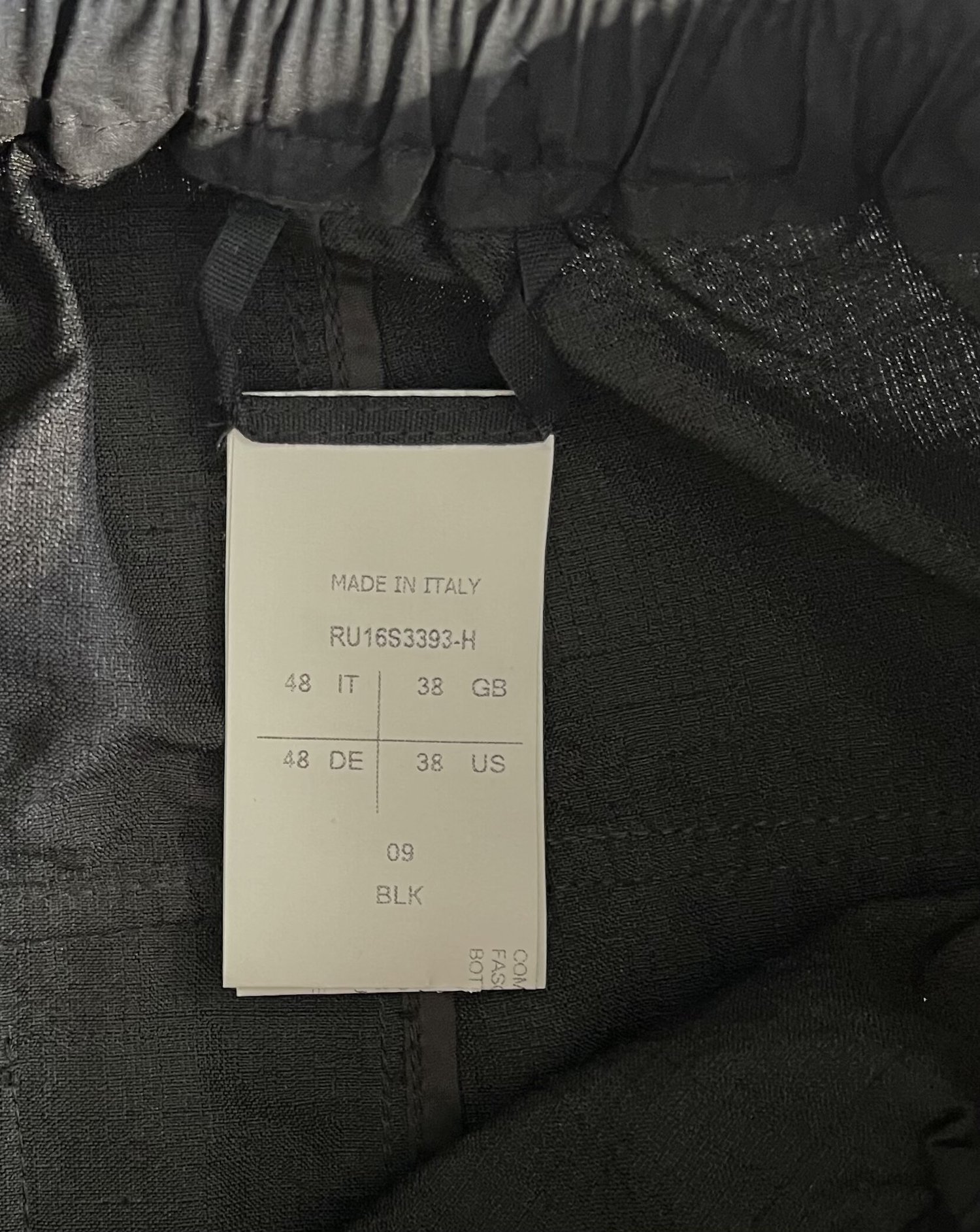 Rick Owens Cyclops SS16 Cropped Pants — CONSUMED