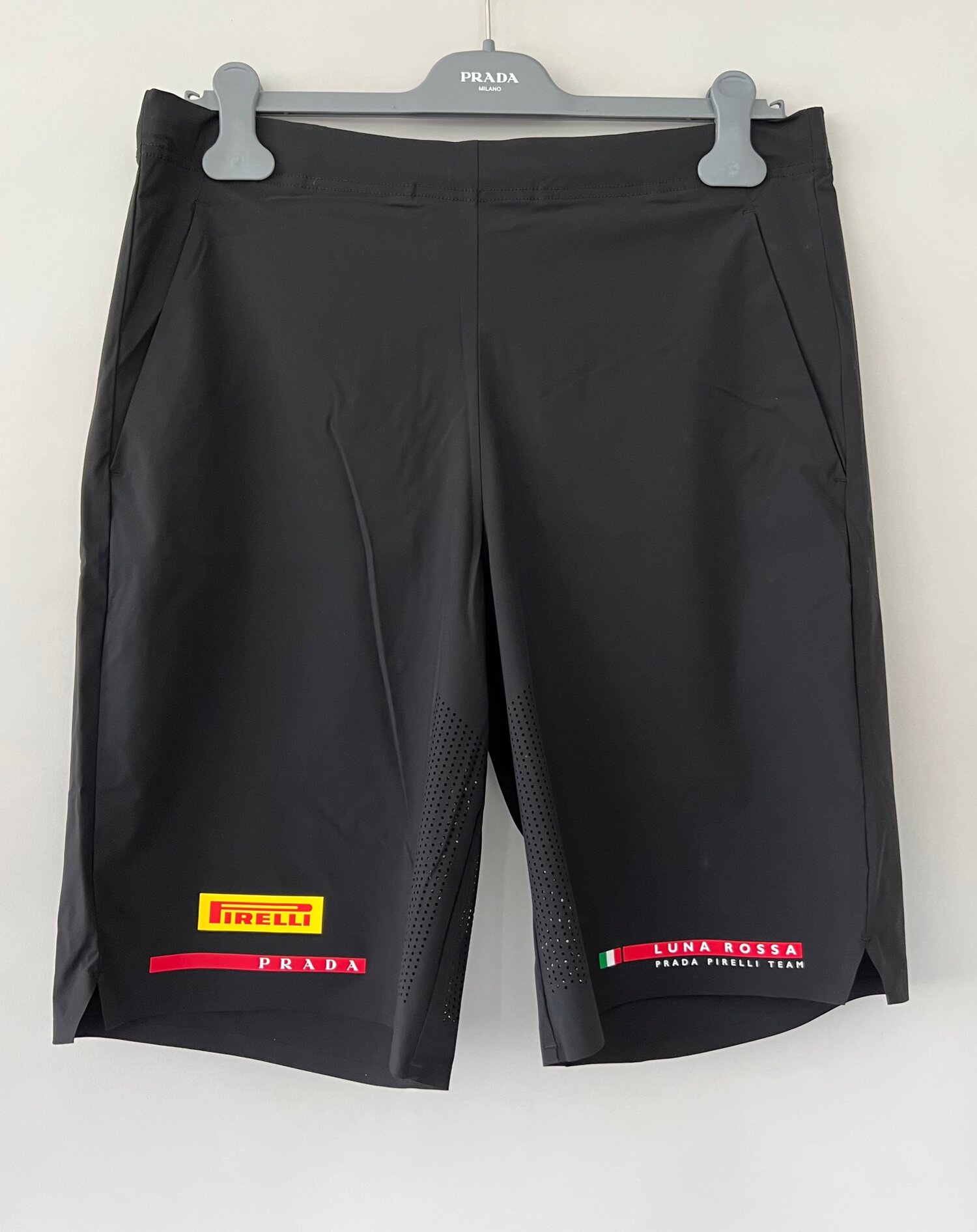 Prada Luna Rossa Pirelli Edition Sport Shorts — CONSUMED