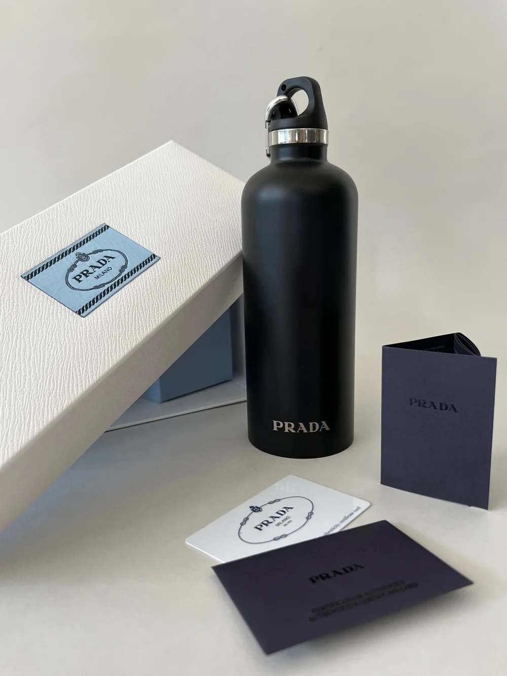 Prada 500mL Stainless Steel Water Bottle - Yellow Tech & Travel, Decor &  Accessories - PRA487835