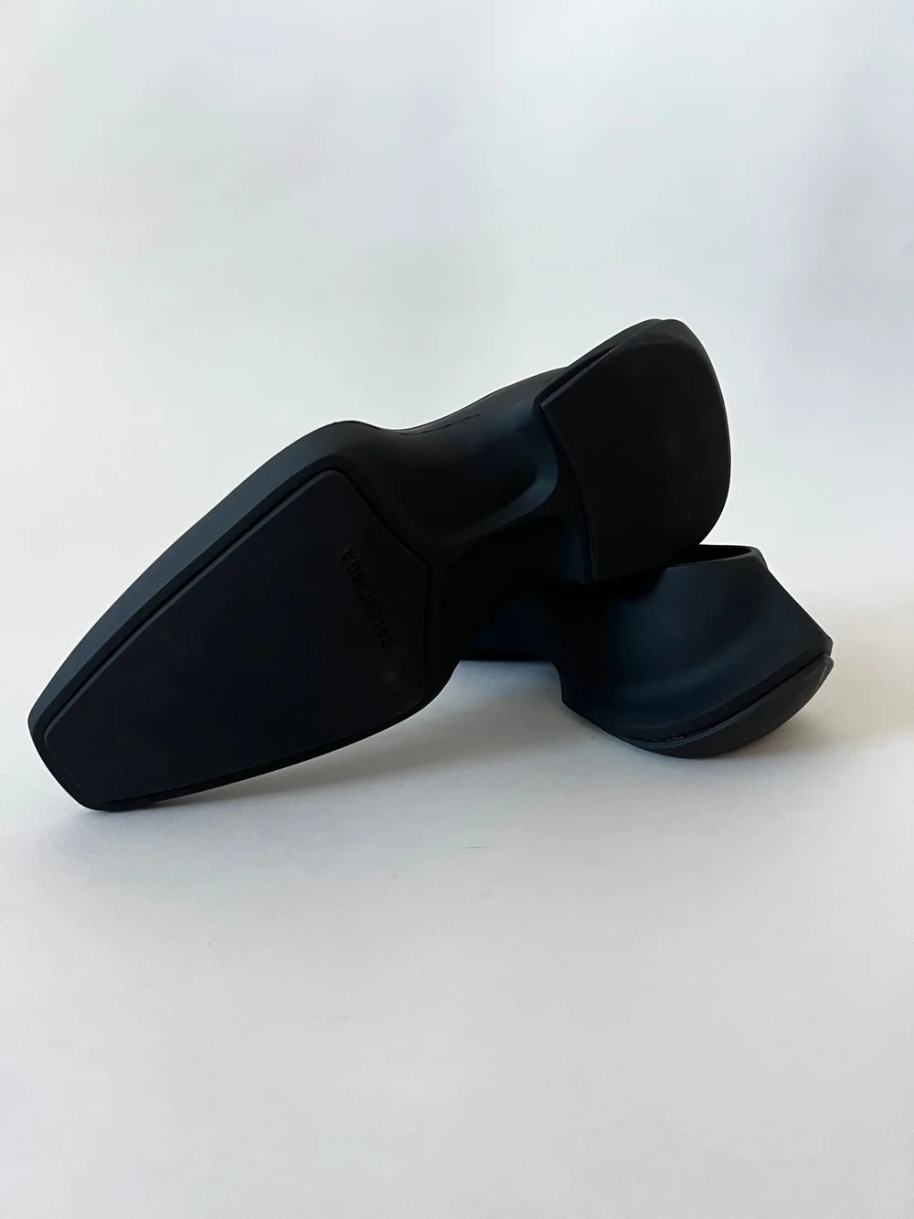 Balenciaga Black Matte Space Shoes — CONSUMED