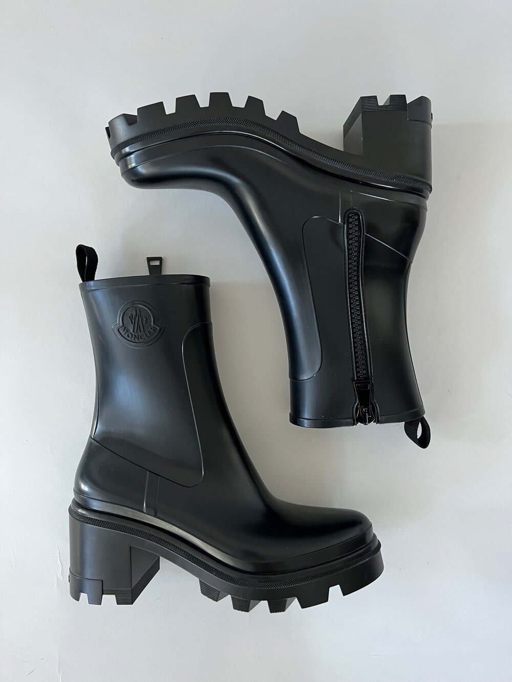 Moncler Waterproof Rubber Loftgrip Boots — CONSUMED