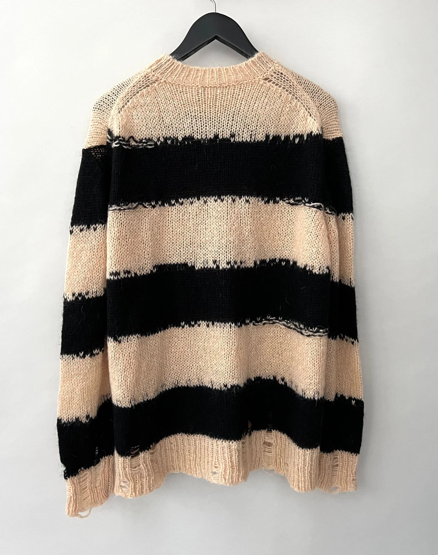 【送料&関税込】Maison KitsunAC Striped Sweater Seaside Striped Cotton Sweater, Blue - Tartine et Chocolat