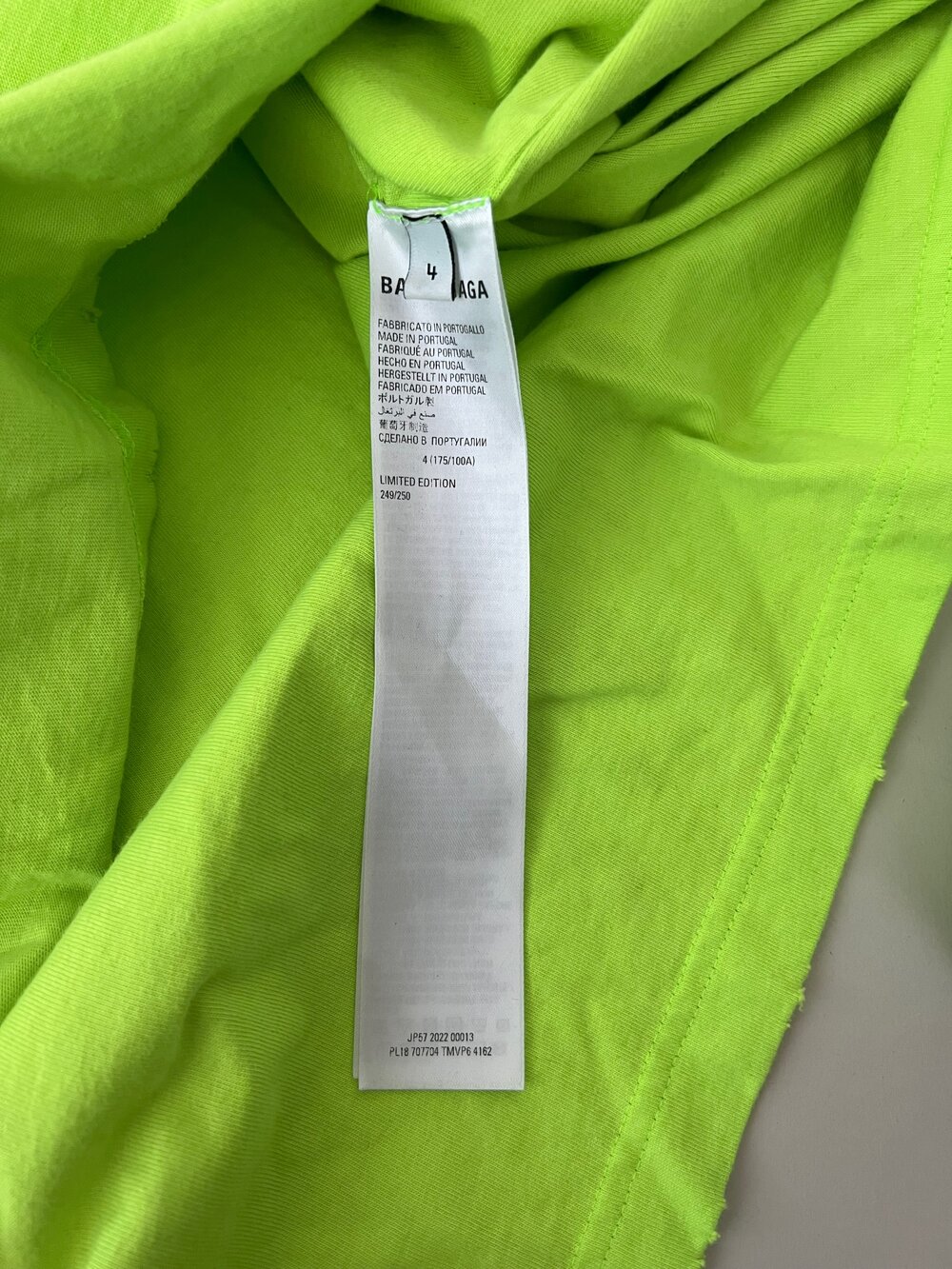 Balenciaga Limited Edition Acid Arab Edition Long Sleeve T
