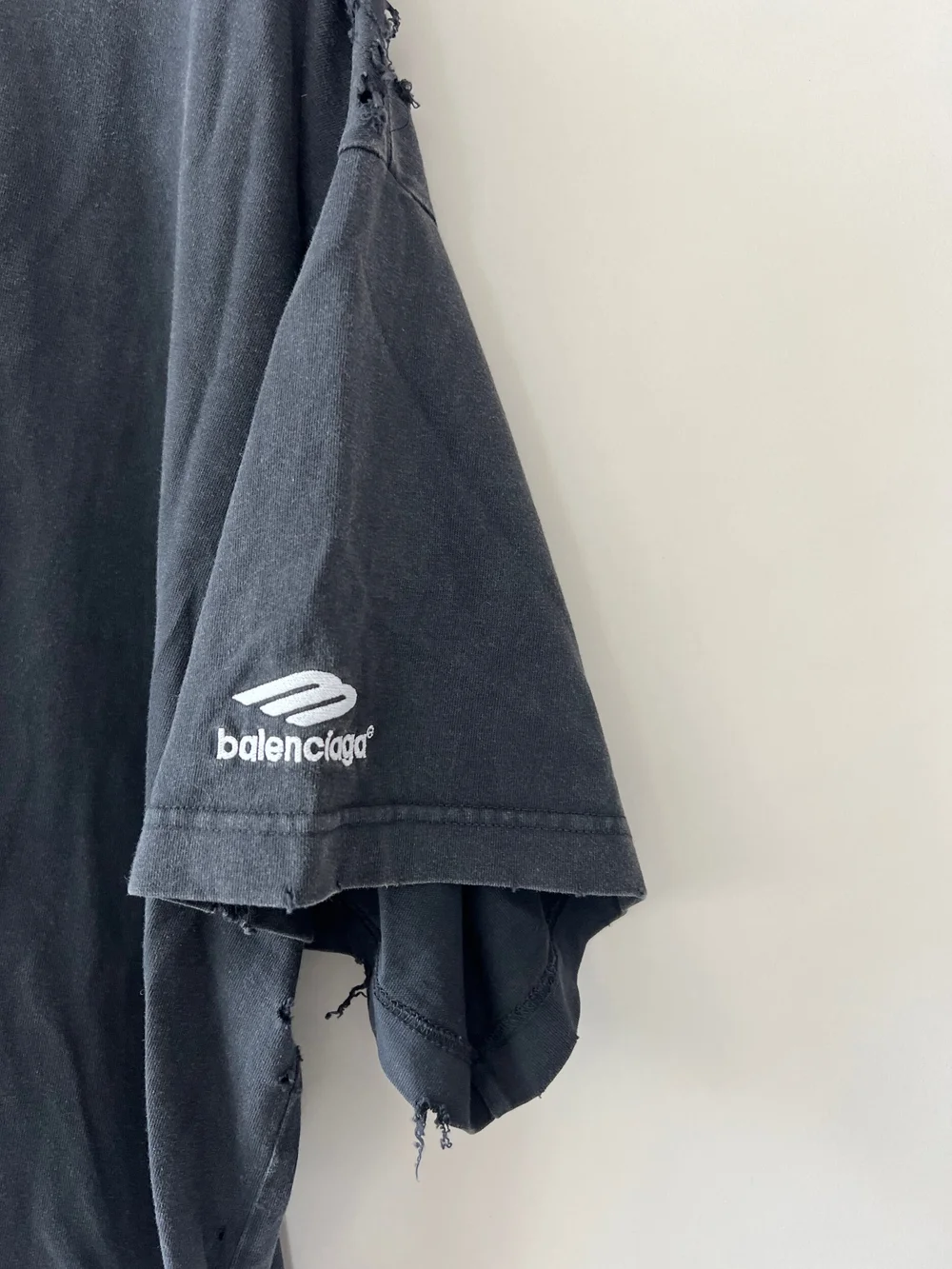 Balenciaga 3B Sports Icon Repaired T-Shirt Vintage Jersey — CONSUMED