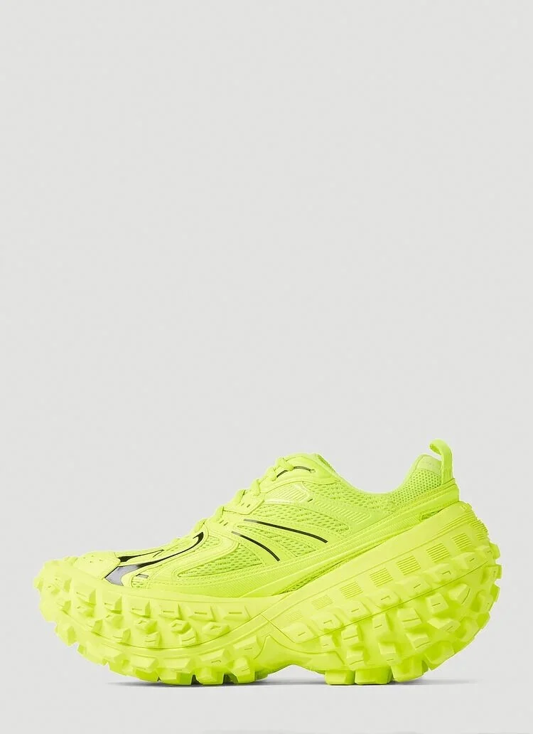 Balenciaga Defender Sneakers in Yellow — CONSUMED