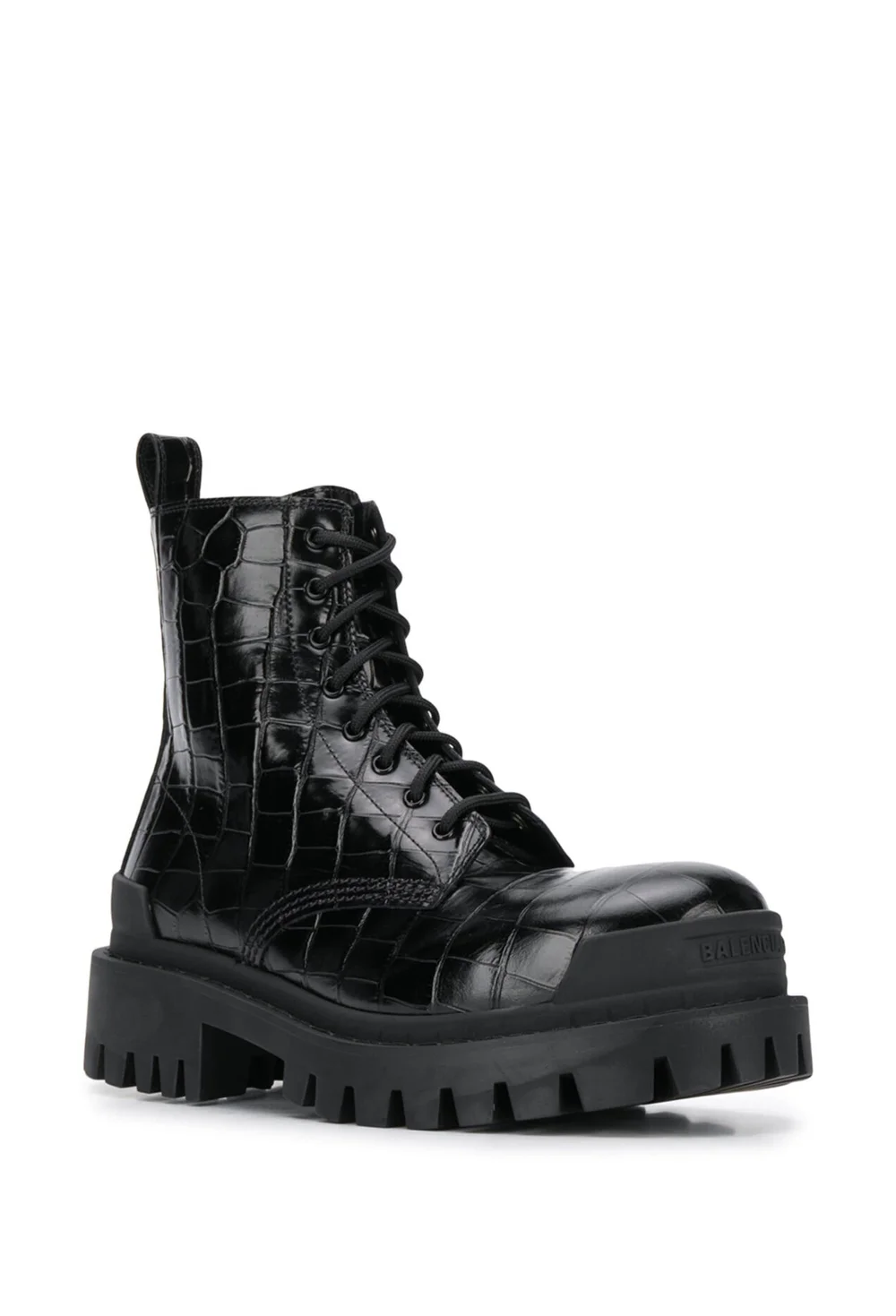 靴 BALENCIAGA CROC STRIKE ANKLE BOOTS 46 Balenciaga Croc Strike Boots — CONSUMED