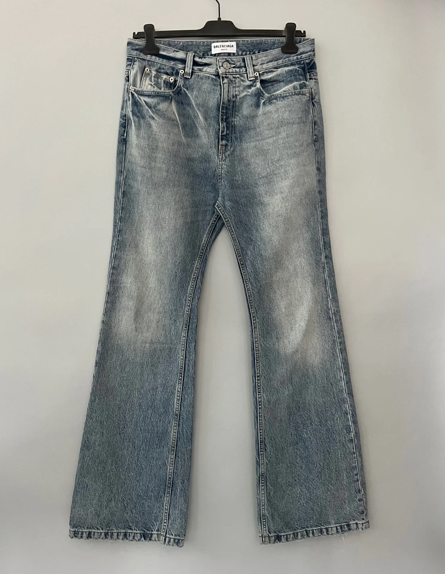 Balenciaga Flared Denim Pants — CONSUMED