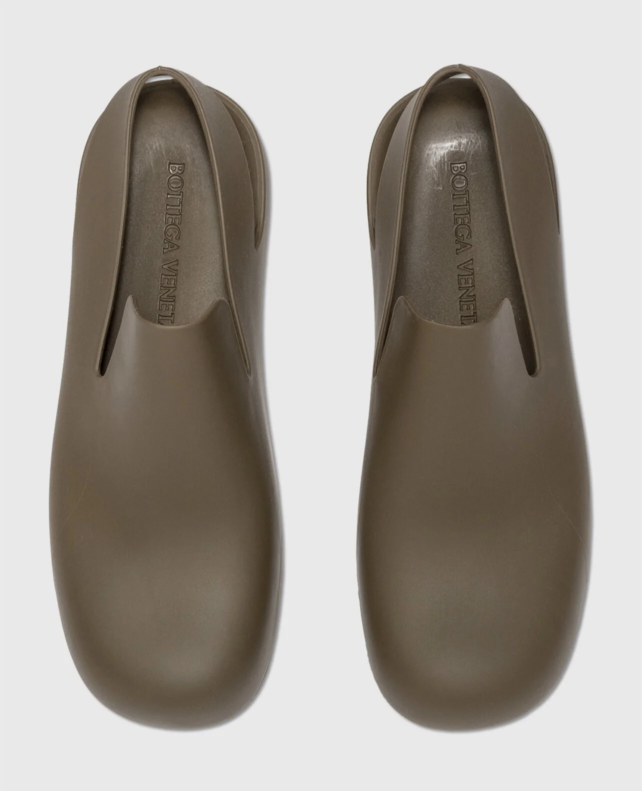 サンダル・ミュール BOTTEGA VENETA  Rubber Puddle Sandals Bottega Veneta White Rubber Puddle Sandals Size 8.5/39