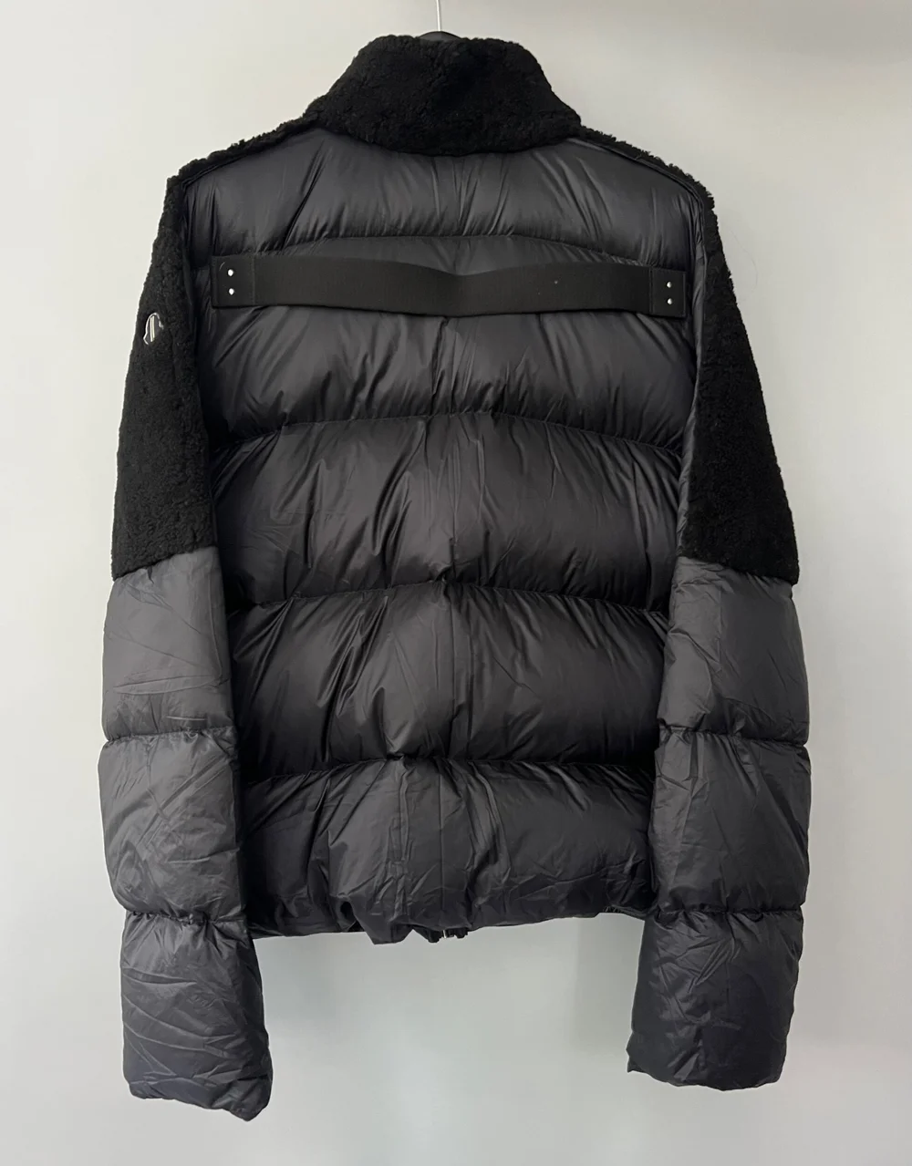 Moncler Rick Owens Coyote Shearling Jacket — CONSUMED