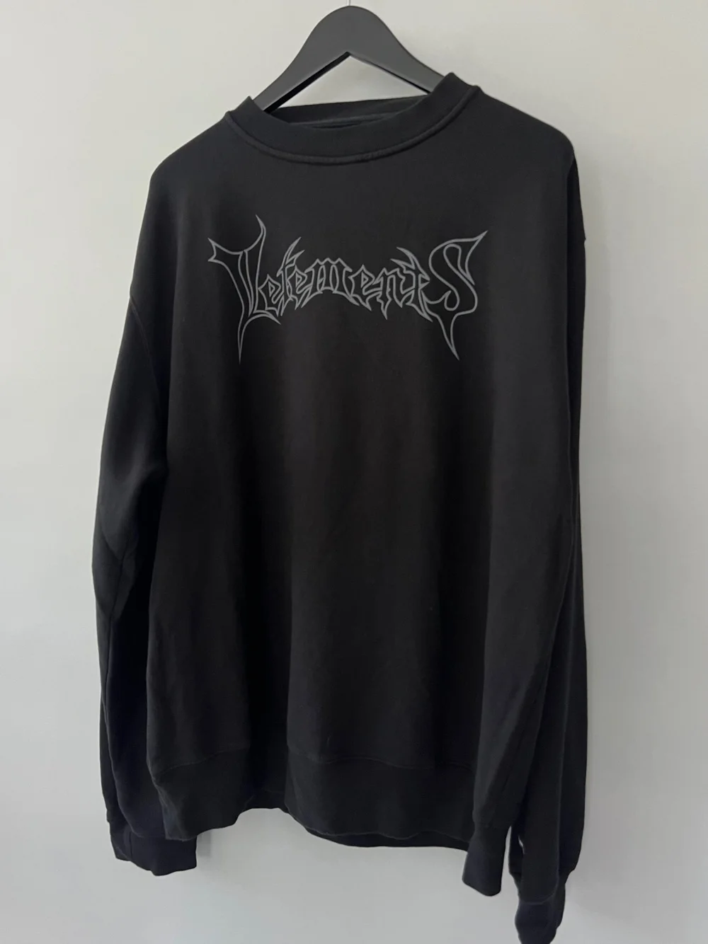 Vetements x Champion Reversible Metal Crewneck — CONSUMED