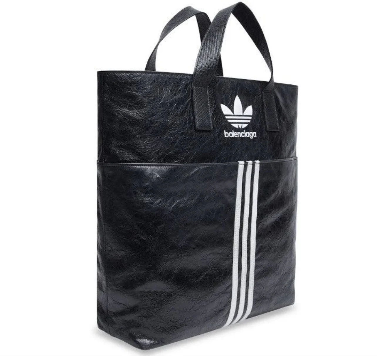 adidas × balenciaga トートバッグ ブラック BALENCIAGA バレンシアガ ×adidas Tote Shoulder Bag アディダス