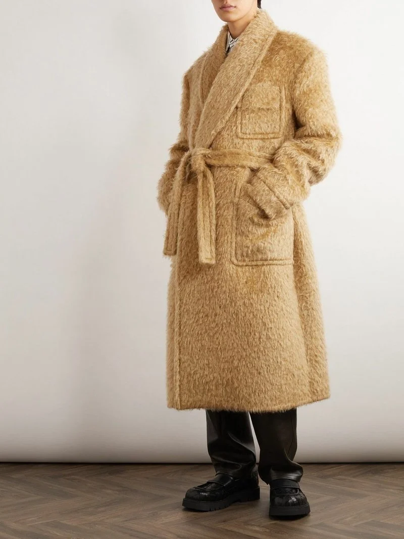 ヘアアクセサリー BOTTEGA VENETA DOUBLE-BREASTED MOHAIR AND ALPACA BLEND COAT ヘアアクセサリー BOTTEGA VENETA DOUBLE-BREASTED MOHAIR AND
