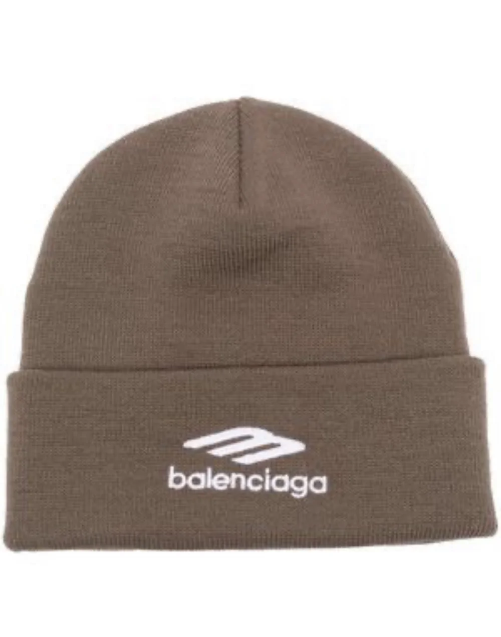 Balenciaga 3B Sport Icon Beanie Hat in brown — CONSUMED