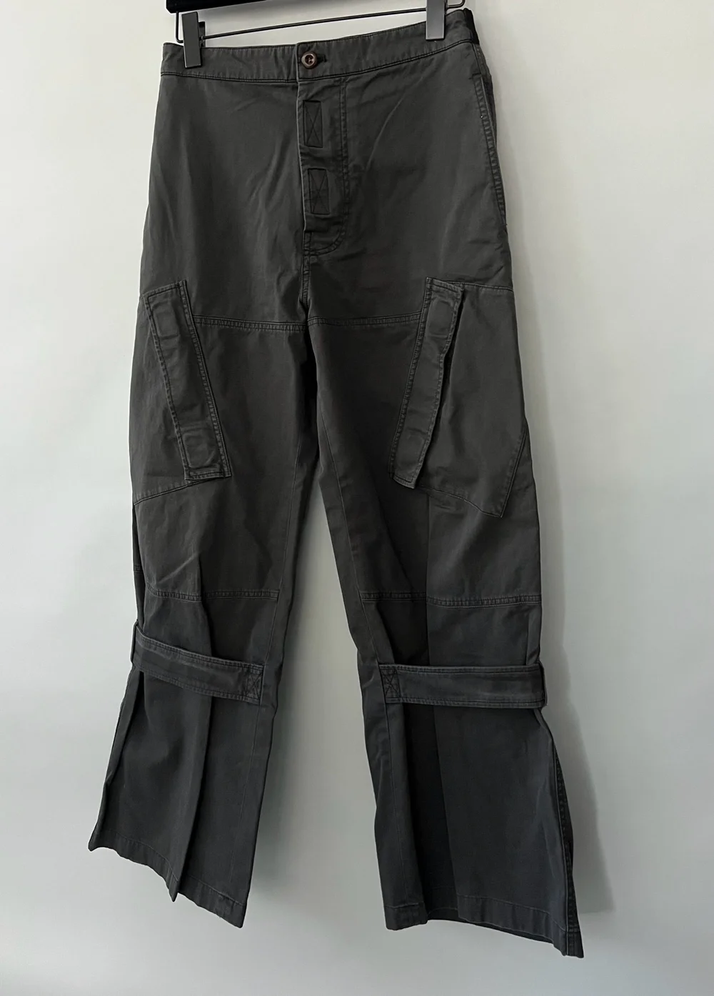 Acne Studios Organic Cotton Chevron Cargo Pants — CONSUMED Acne Studios Organic Cotton Chevron Cargo Pants — CONSUMED