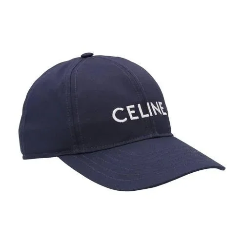 Celine logo baseball cap in navy — CONSUMED display picture 2