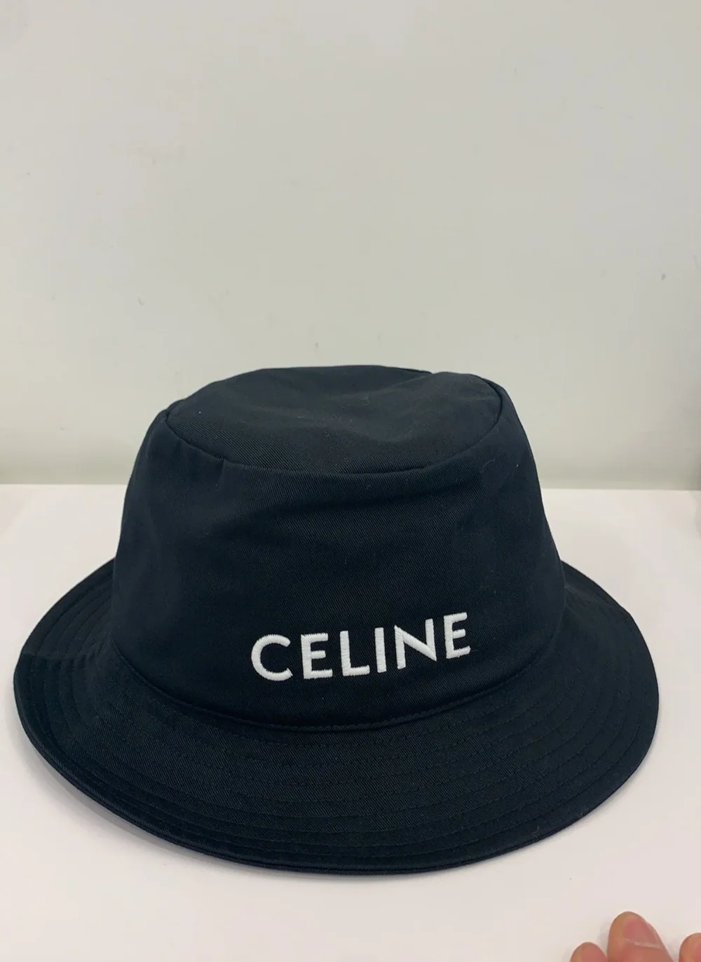 Celine Bucket Hat with logo — CONSUMED
