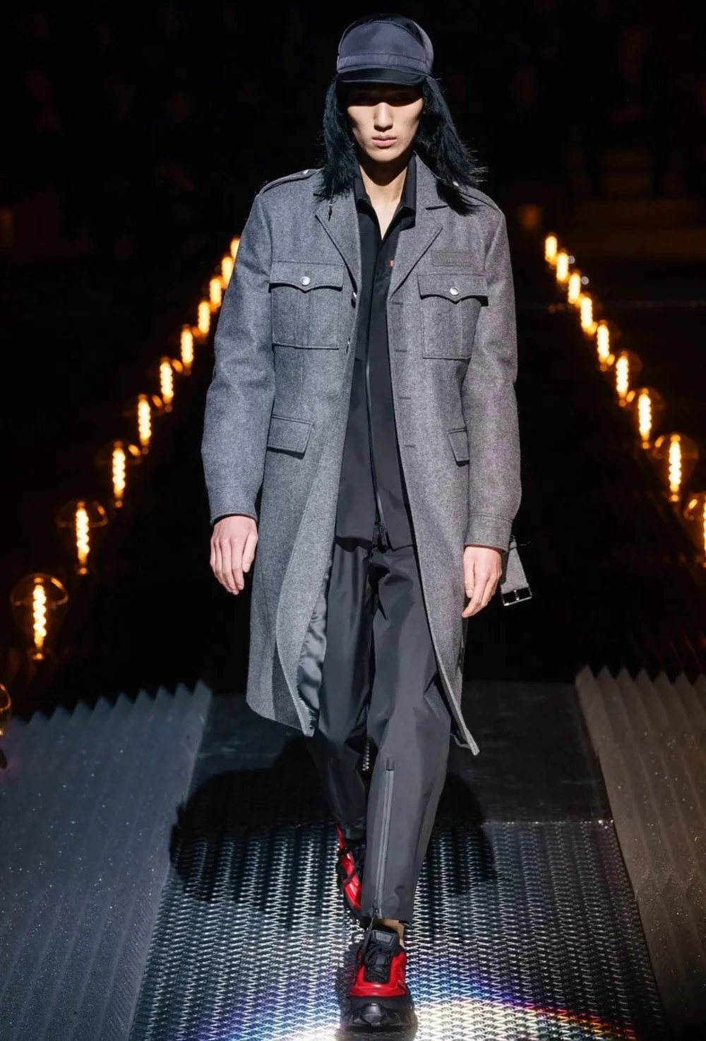 Prada FW18 Frankenstein Military Coat — CONSUMED