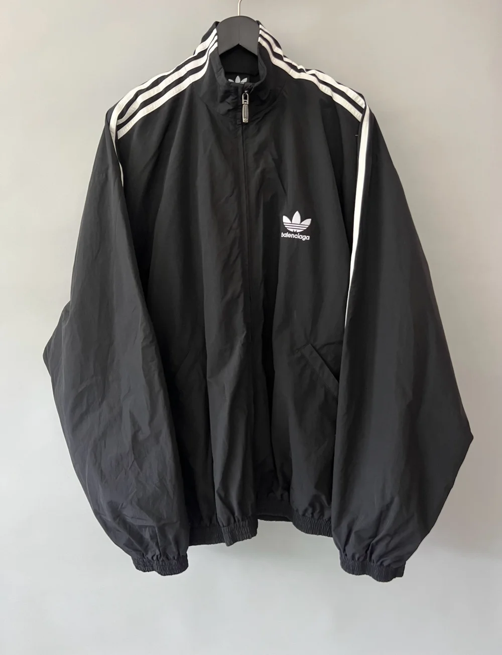 balenciaga adidas ブラックジャケット L BALENCIAGA - Adidas Tracksuit Jacket Balenciaga