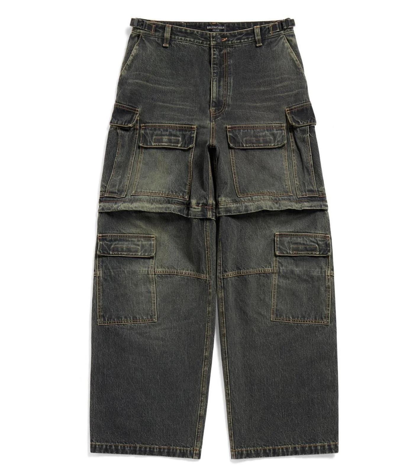 Balenciaga Japanese Denim Cargo Jeans — CONSUMED