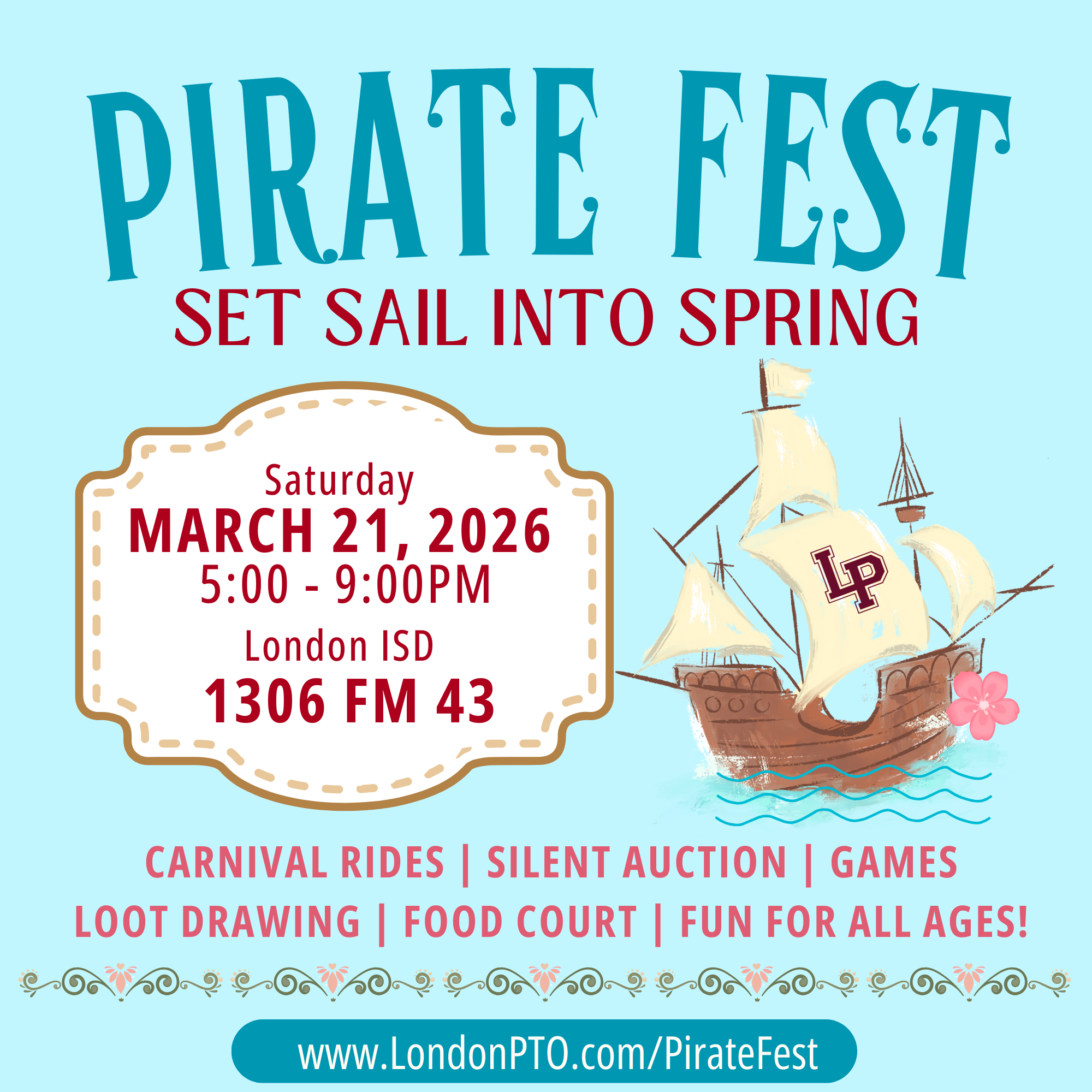 London PTO Presents Pirate Fest 2026!