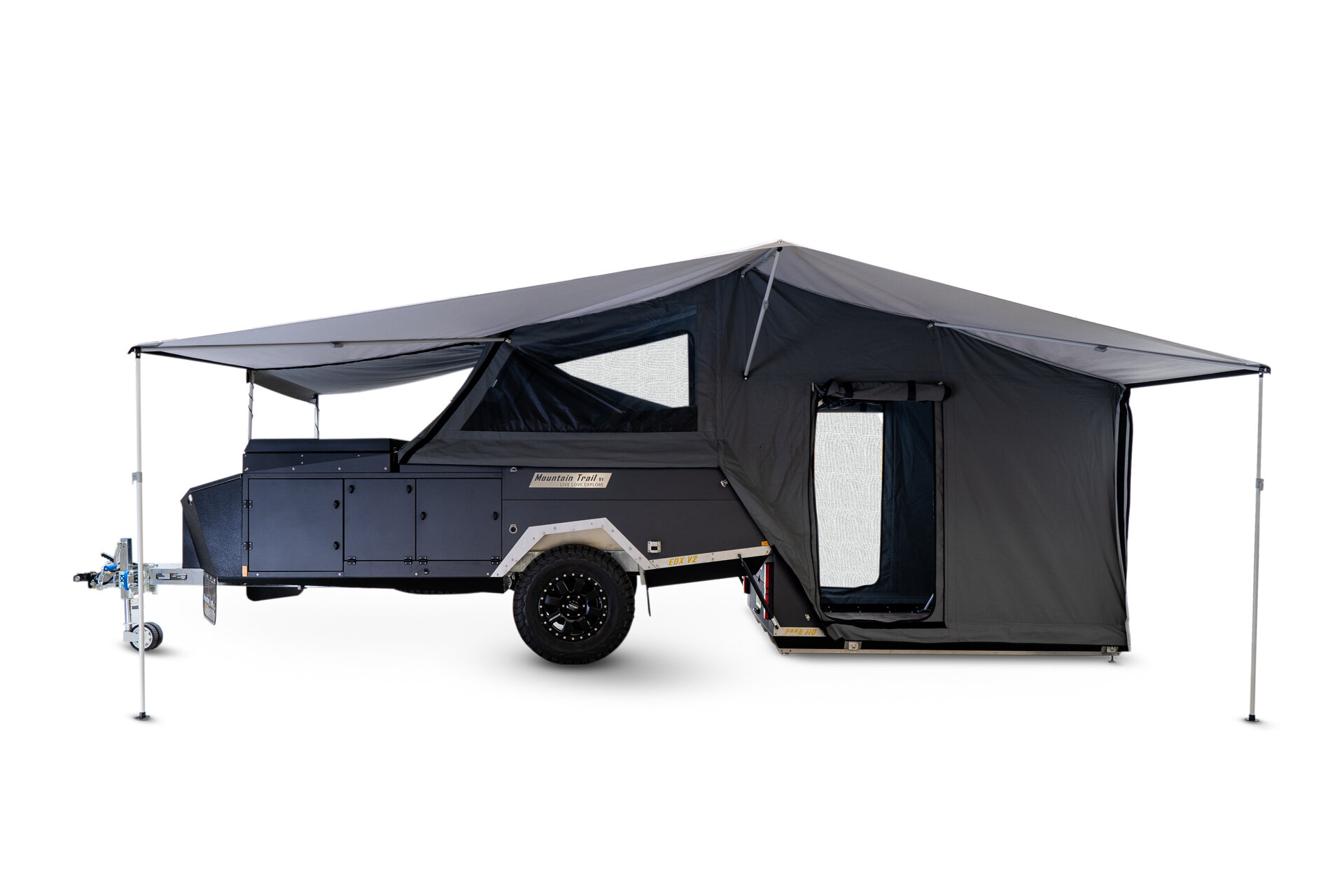 Edx V2 Off-Road Camper Trailer — Mountain Trail Rv - Off-Road Caravans &  Campers