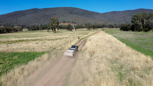 Dust suppression off-road