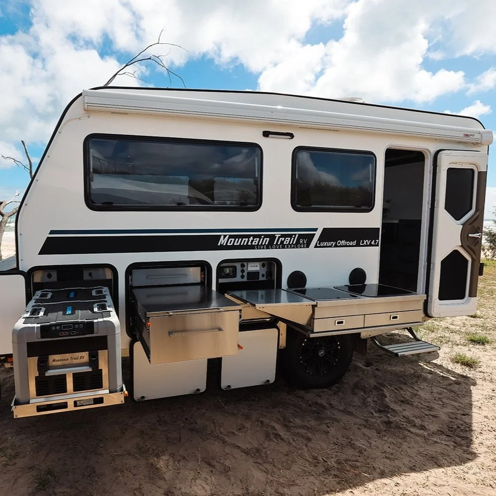 Conquer Any Terrain in Luxury: Mountain Trail RV's Luxury Off-Road Caravans