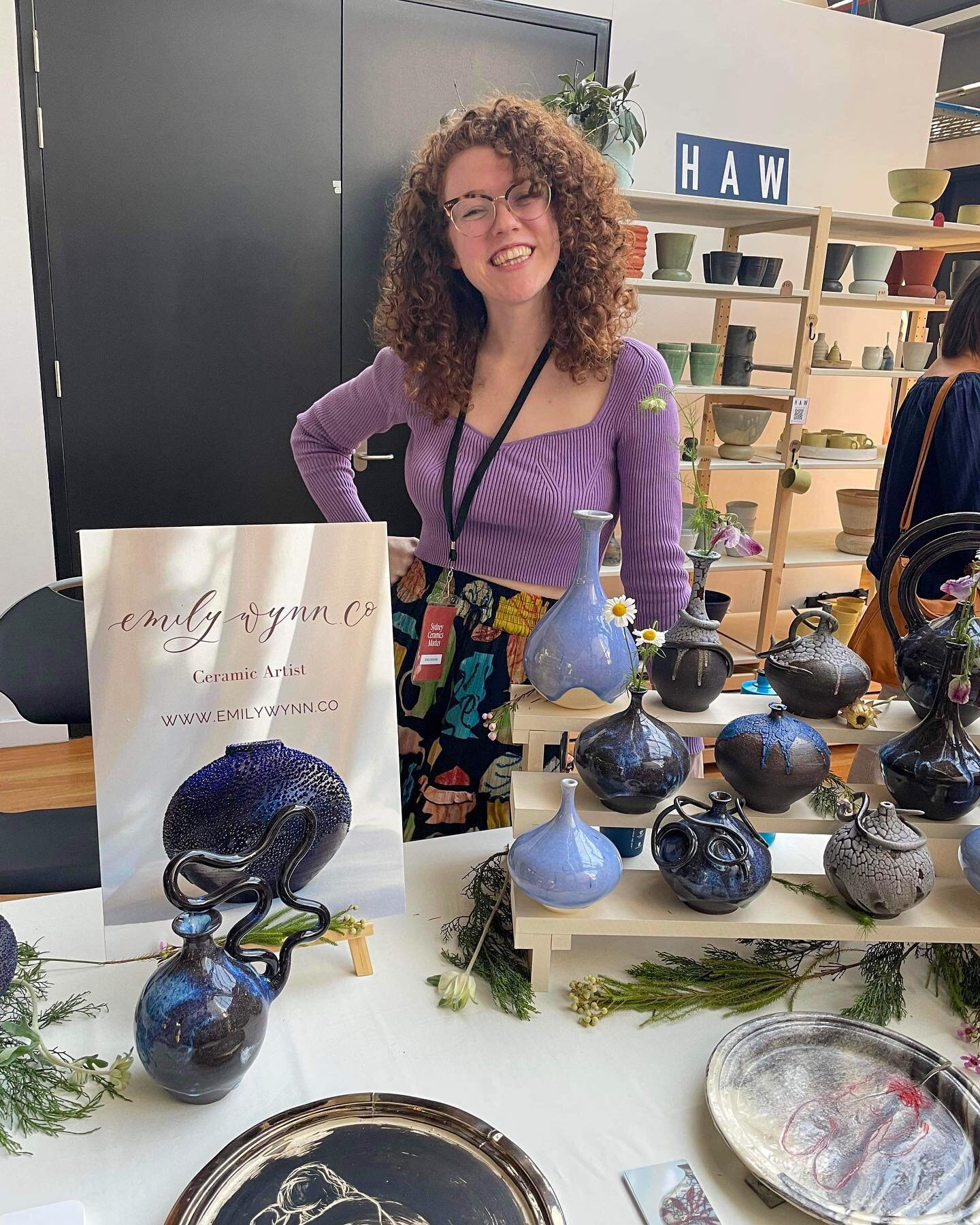 Last Sunday at the @sydneyceramicsmarket was the most phenomenal, wonderful and brilliant day that I can&rsquo;t stop smiling about!
To have the honour to stand beside so many talented ceramicists and see people who were so excited to celebrate ceram