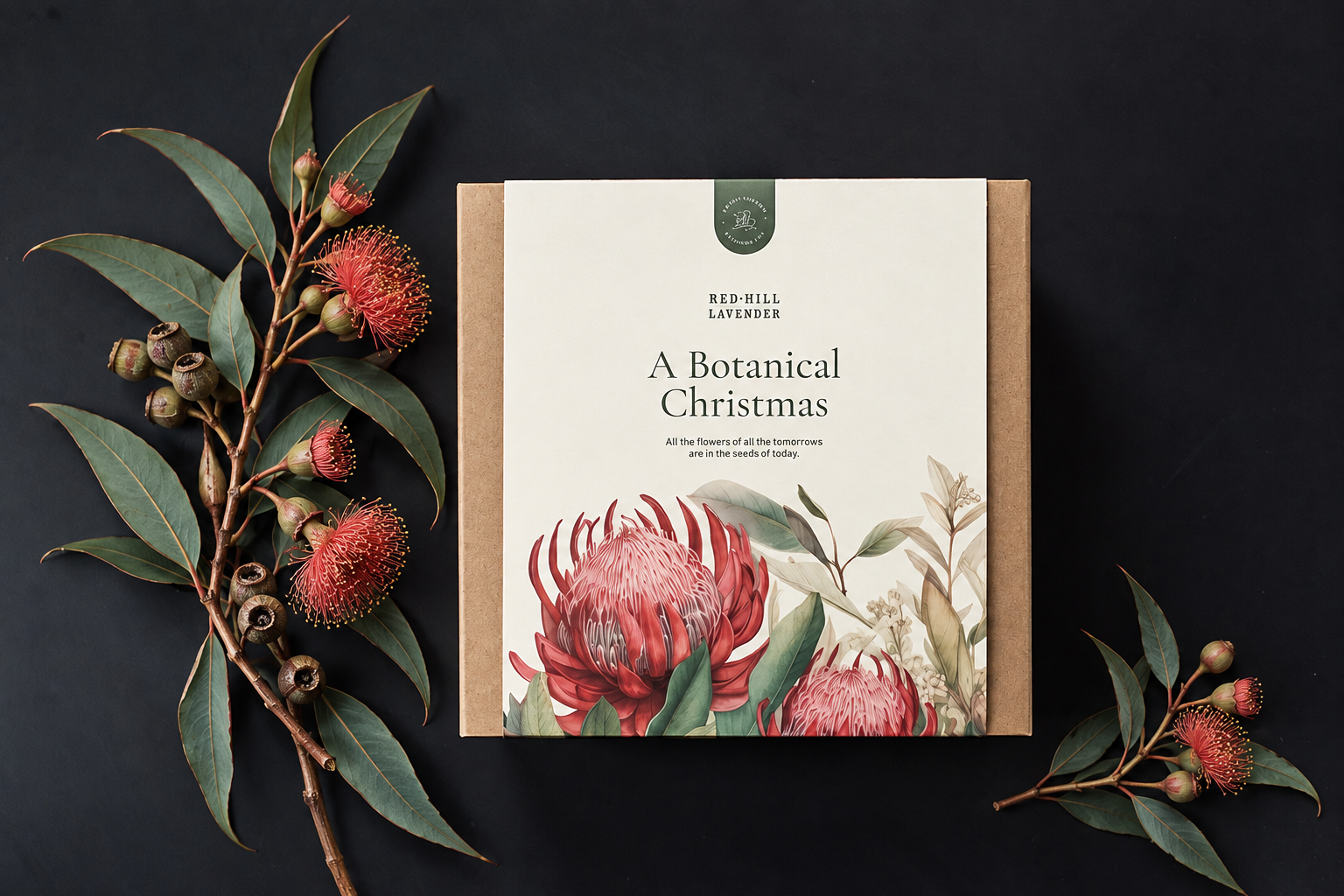 Australian flowering gum Christmas gift box.png