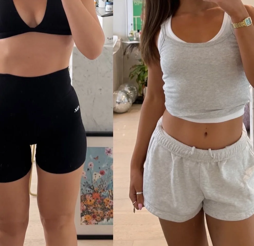 Before &amp; after.

The Beach St glow.

#BeachStBeautyBar
#SprayTanSydney
#BeforeAndAfter