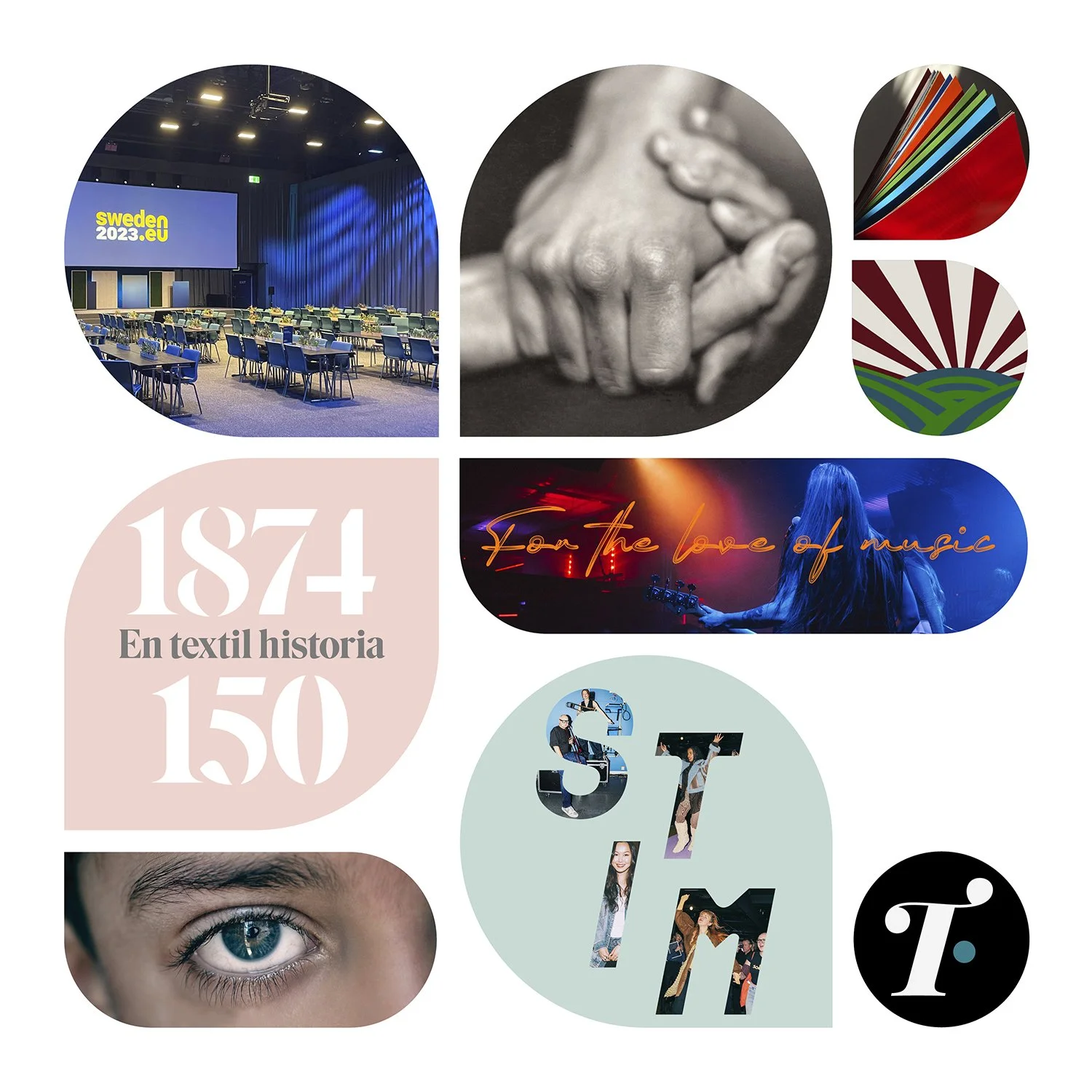 Grafisk design av Typisk Form.