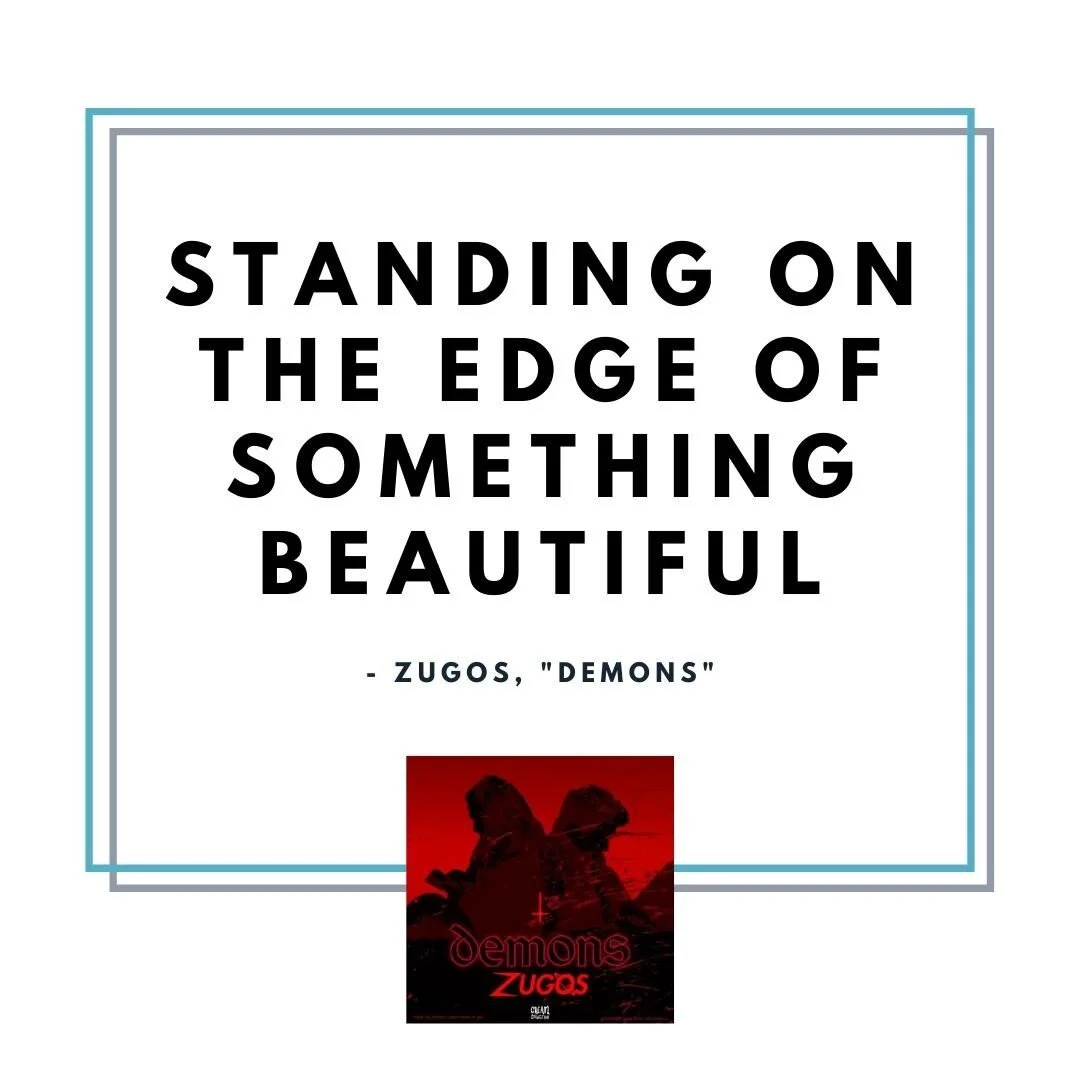 🧍&zwj;♂️🏞 Love this lyric from @Zugosofficial 's song Demons. Drop a comment ⏬ with one of your all-time favourite lyrics

Listen to 'Demons' on Soundcloud (link in bio) 🔗

#discovernewmusic #lyricquote #musicelectronic
.
.
.
.
.
.
.
.
.
.
.
.
.
.
.
#electronicmusicartist #originalmusiconly #freshmusic 
#lyricsmusic #lyricssong #musicpublishers #creamcollective