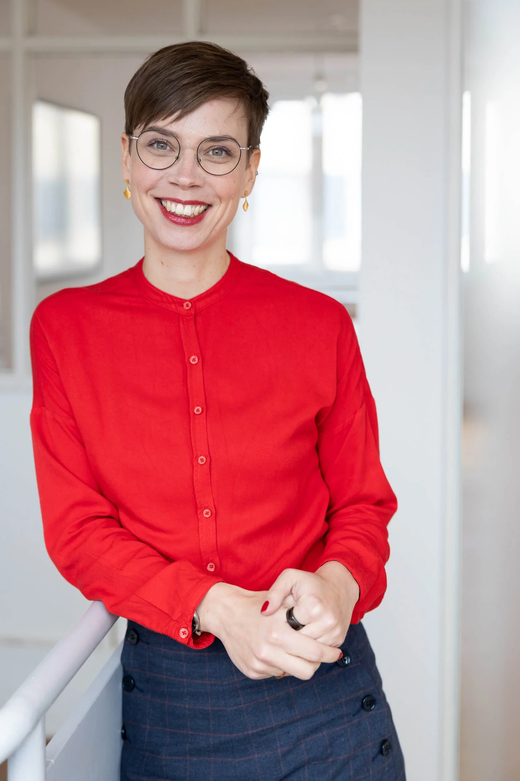 Businessportrait Frau Studio