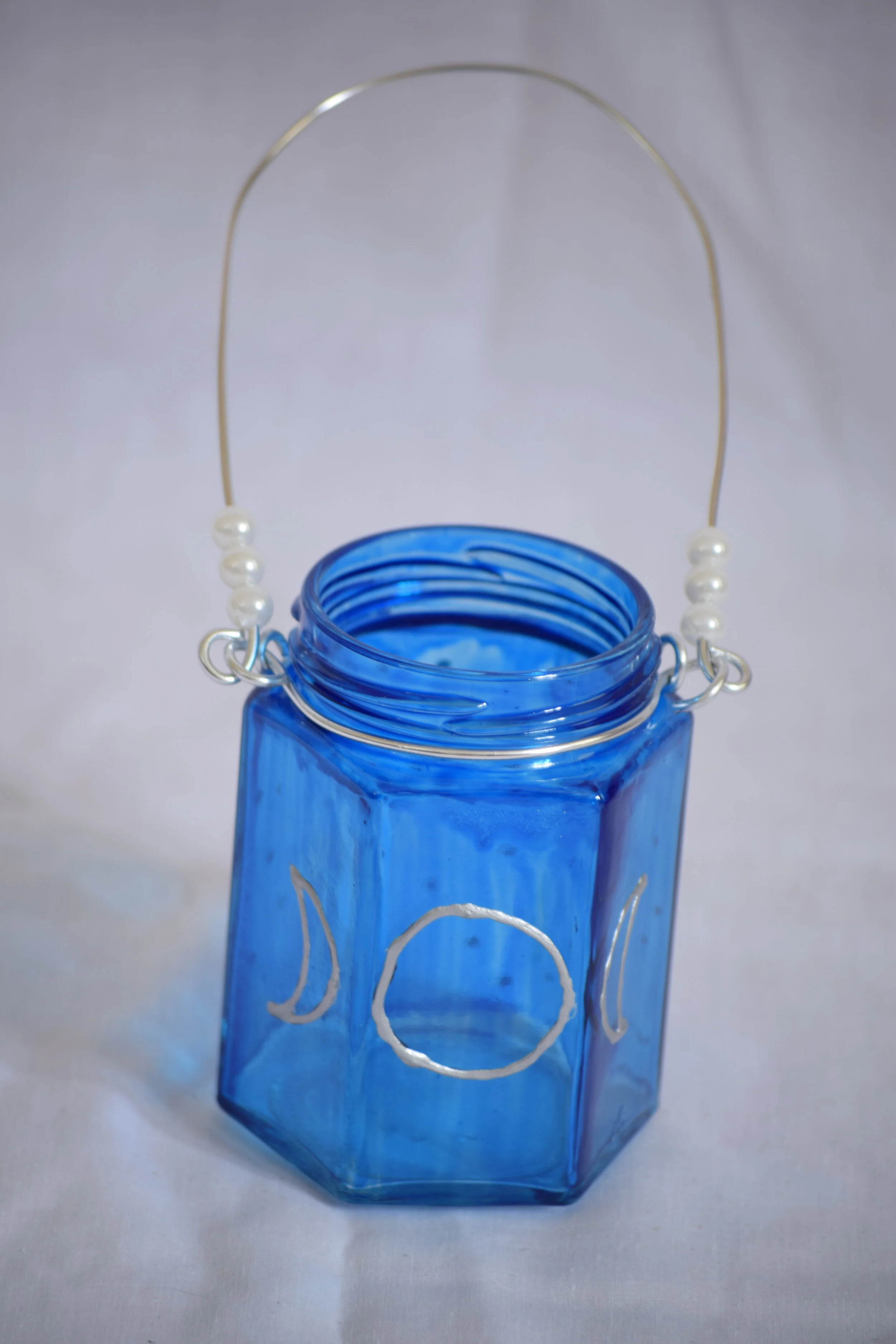 Hand Painted Tealight Lantern £8