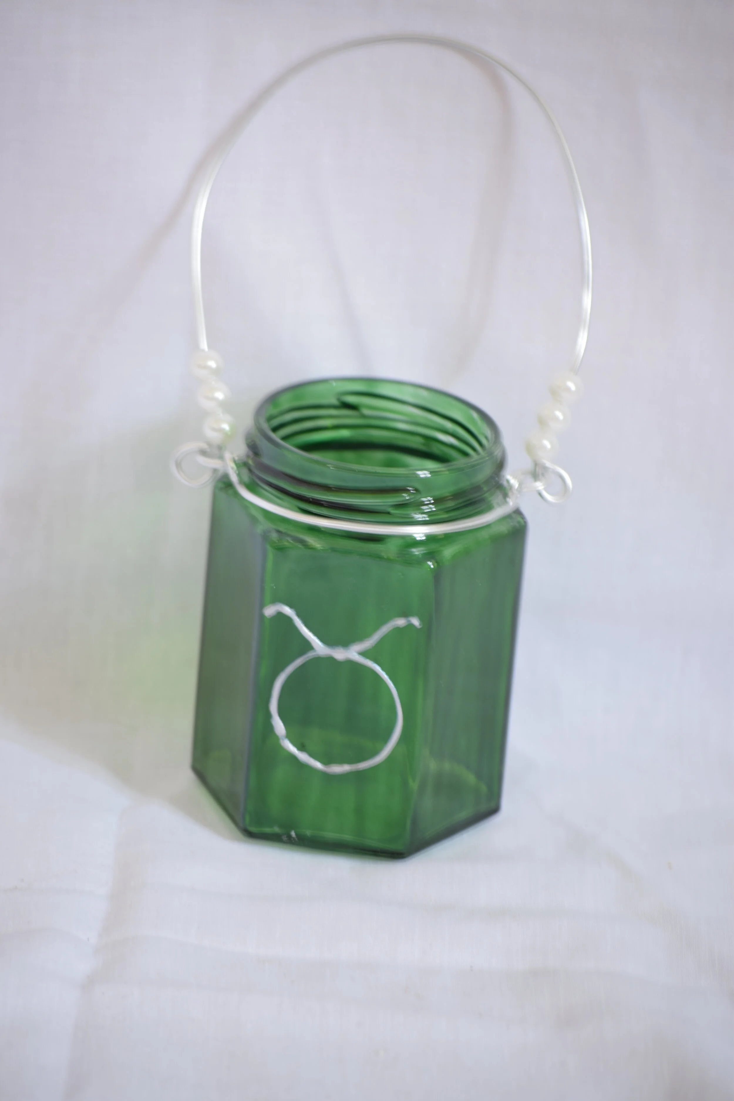 Hand Painted Tealight Lantern £8