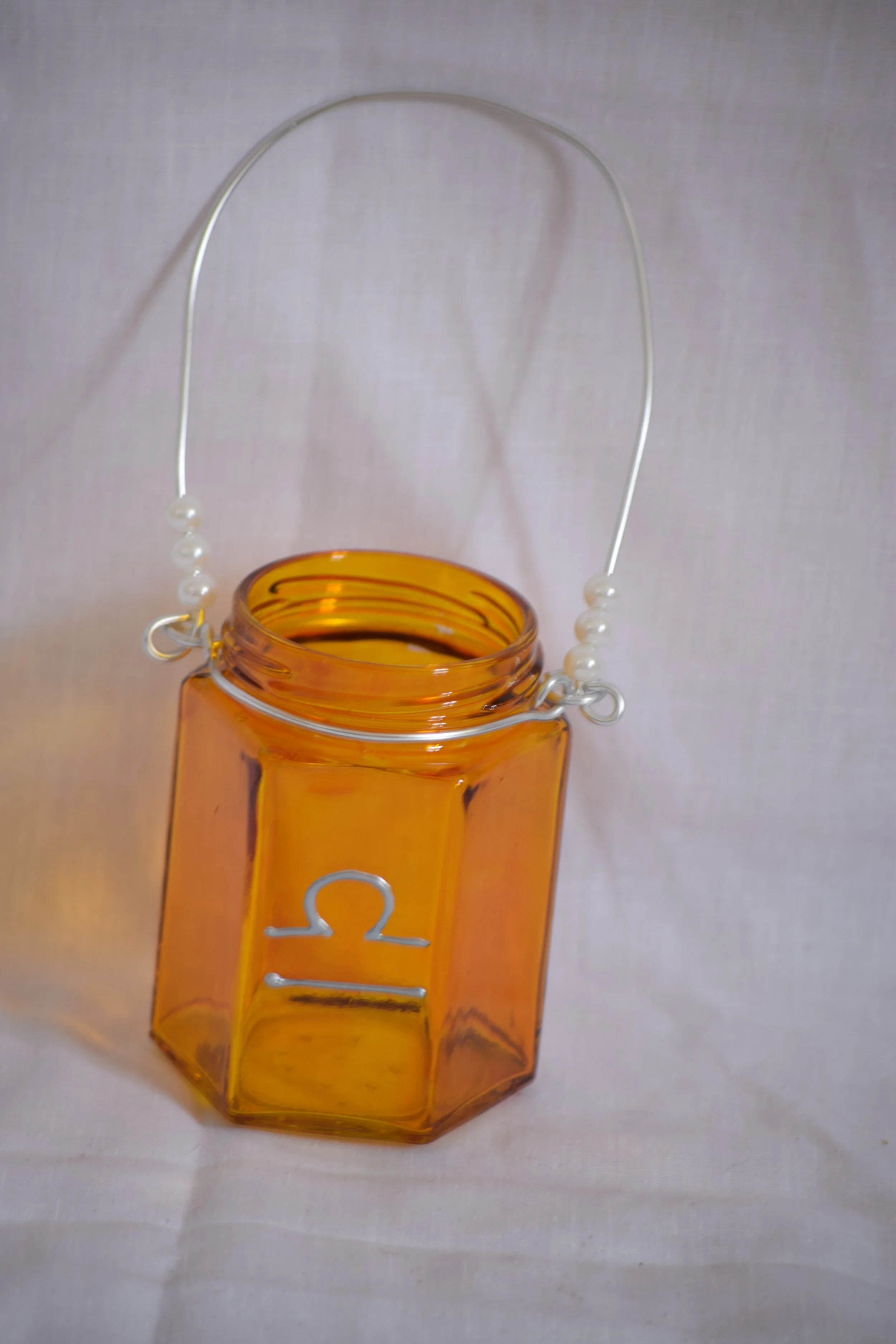 Hand Painted Tealight Lantern £8