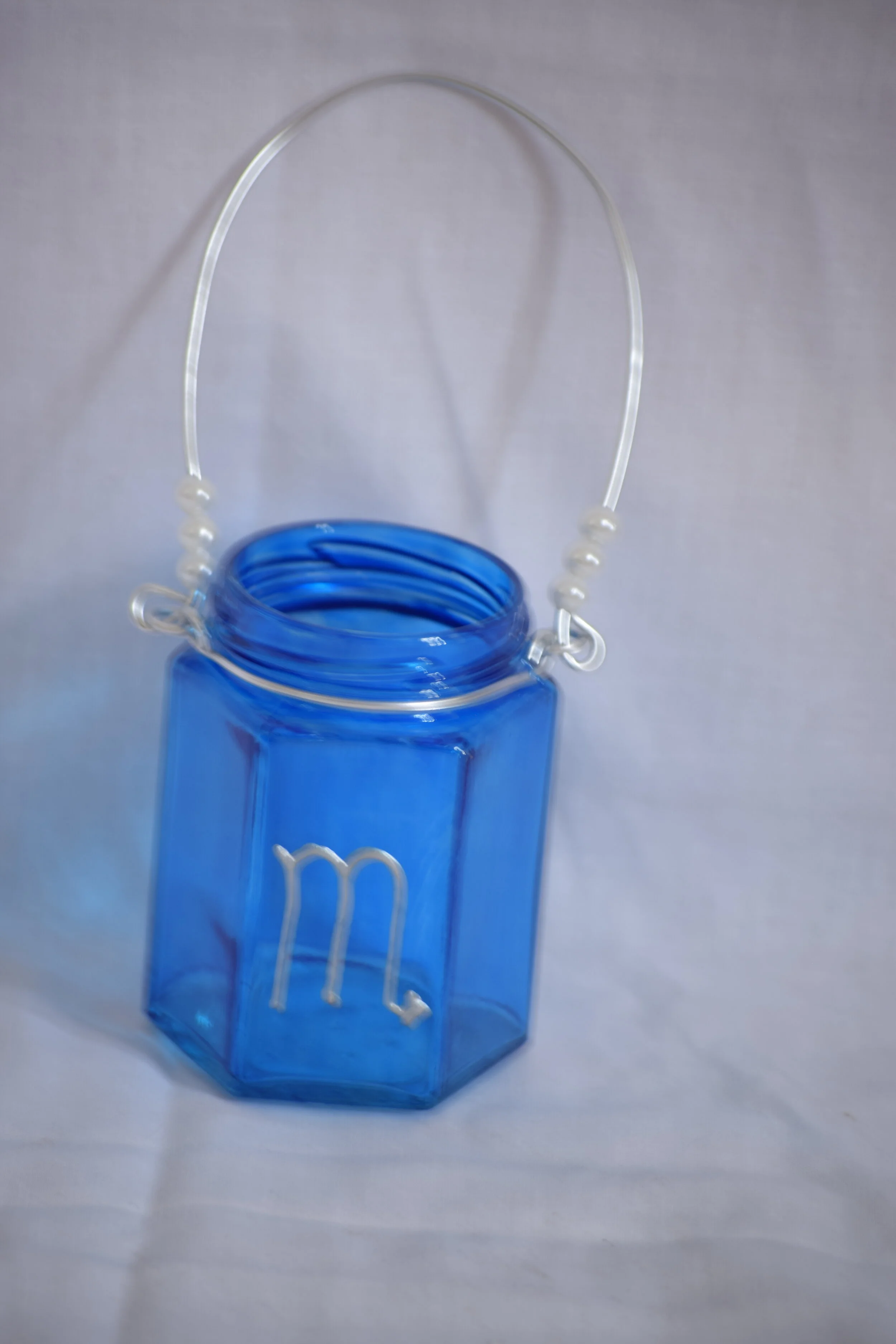 Hand Painted Tealight Lantern £8